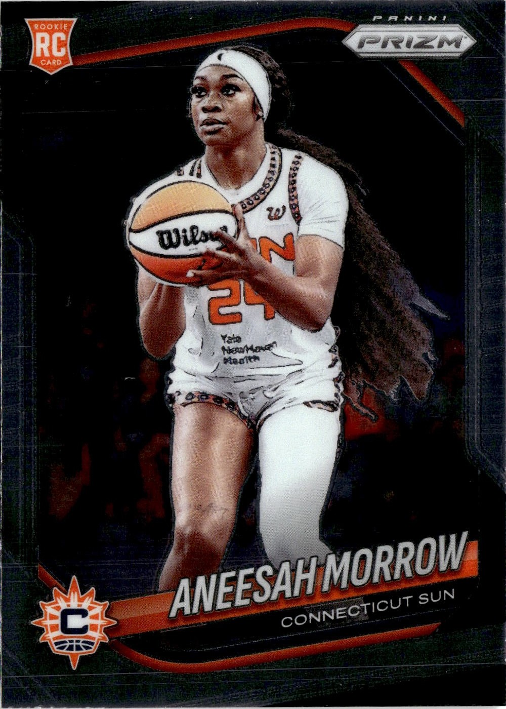 2025 Prizm Wnba Aneesah Morrow graded slab