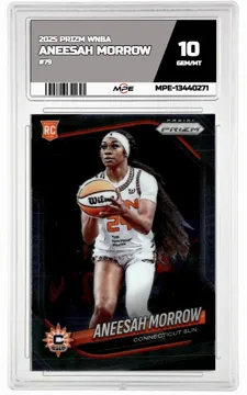 2025 PRIZM WNBA #79 ANEESAH MORROW MPE 10 GEM/MT — graded card up for auction