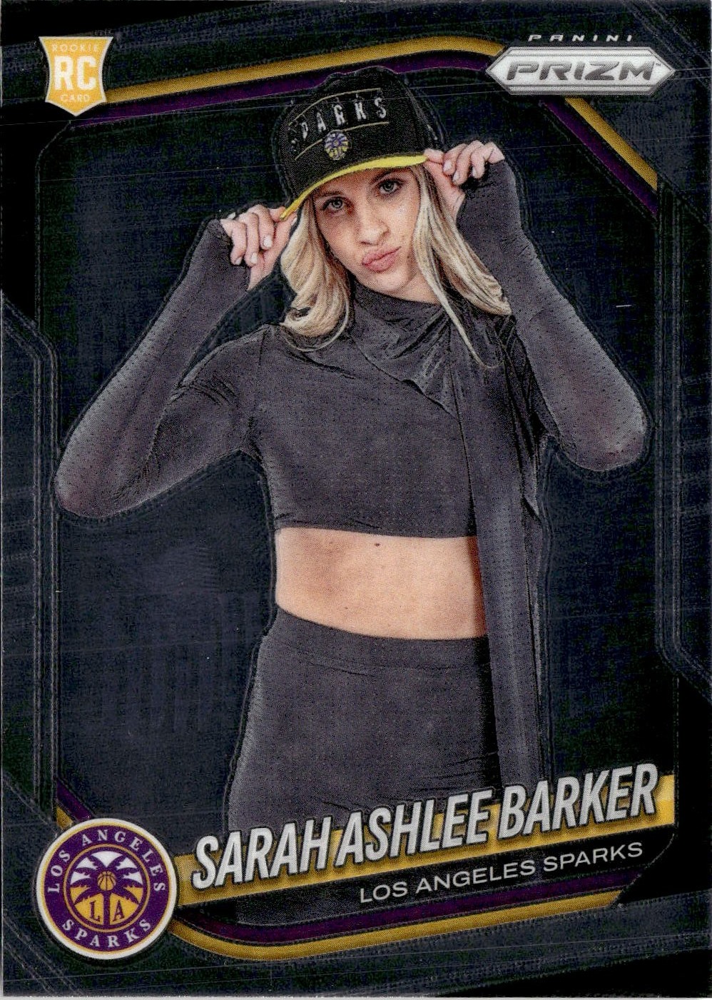 2025 Prizm Wnba Sarah Ashlee Barker graded slab
