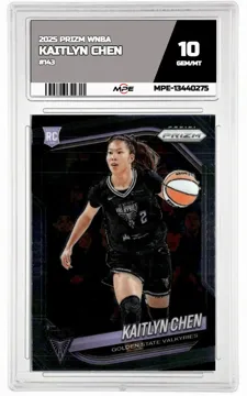 2025 PRIZM WNBA #143 KAITLYN CHEN MPE 10 GEM/MT — graded card up for auction