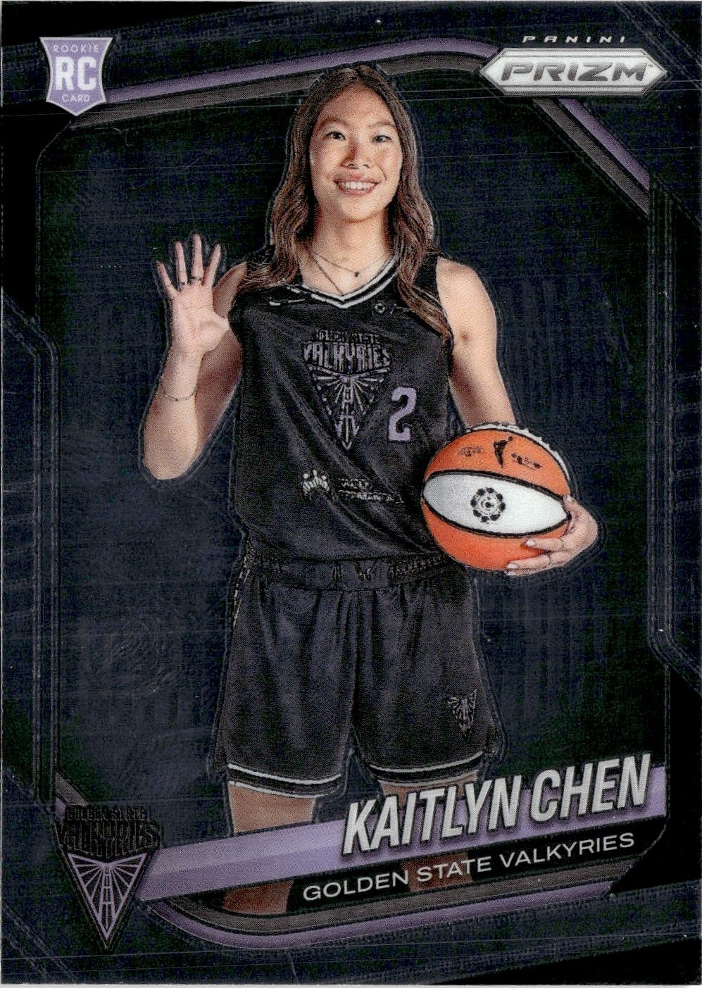 2025 Prizm Wnba Kaitlyn Chen graded slab