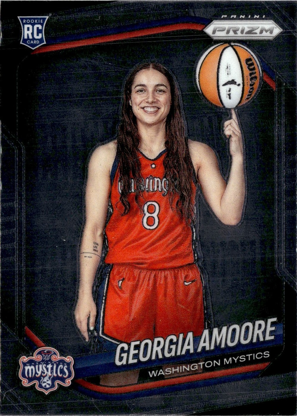 2025 Prizm Wnba Georgia Amoore graded slab