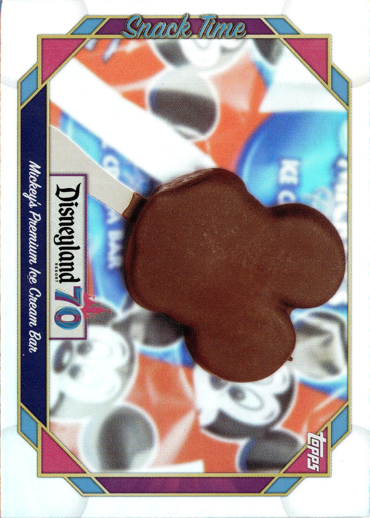 2025 Topps Disneyland 70th Mickey'S Premium Ice Cream Bar graded slab