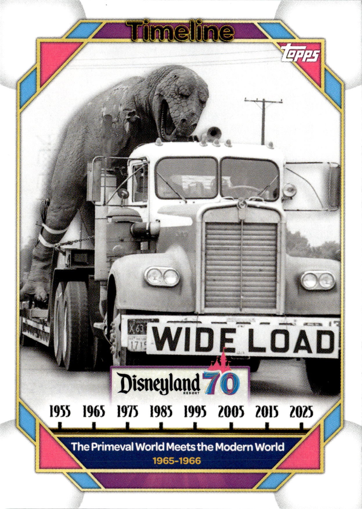 2025 Topps Disneyland 70th T.P.W.M.T.M.W. graded slab