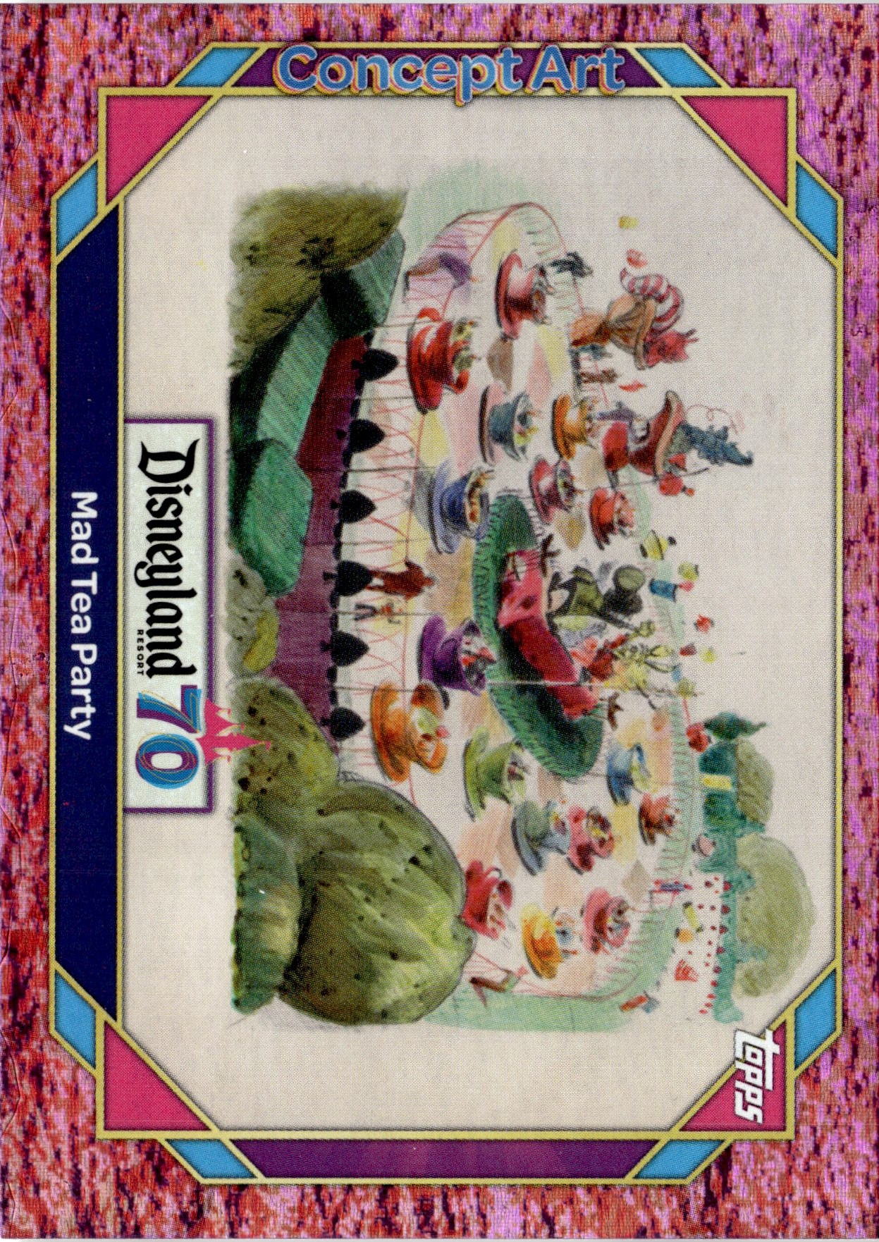 Mad Tea Party graded slab