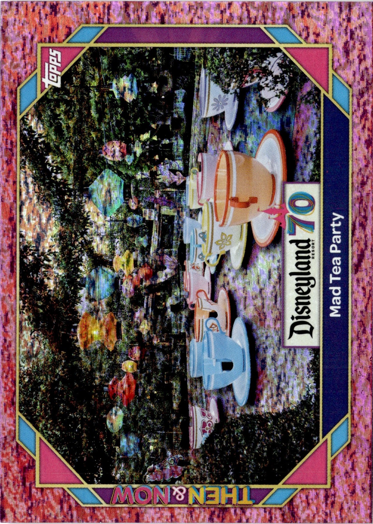 2025 Topps Disneyland 70th Mad Tea Party graded slab