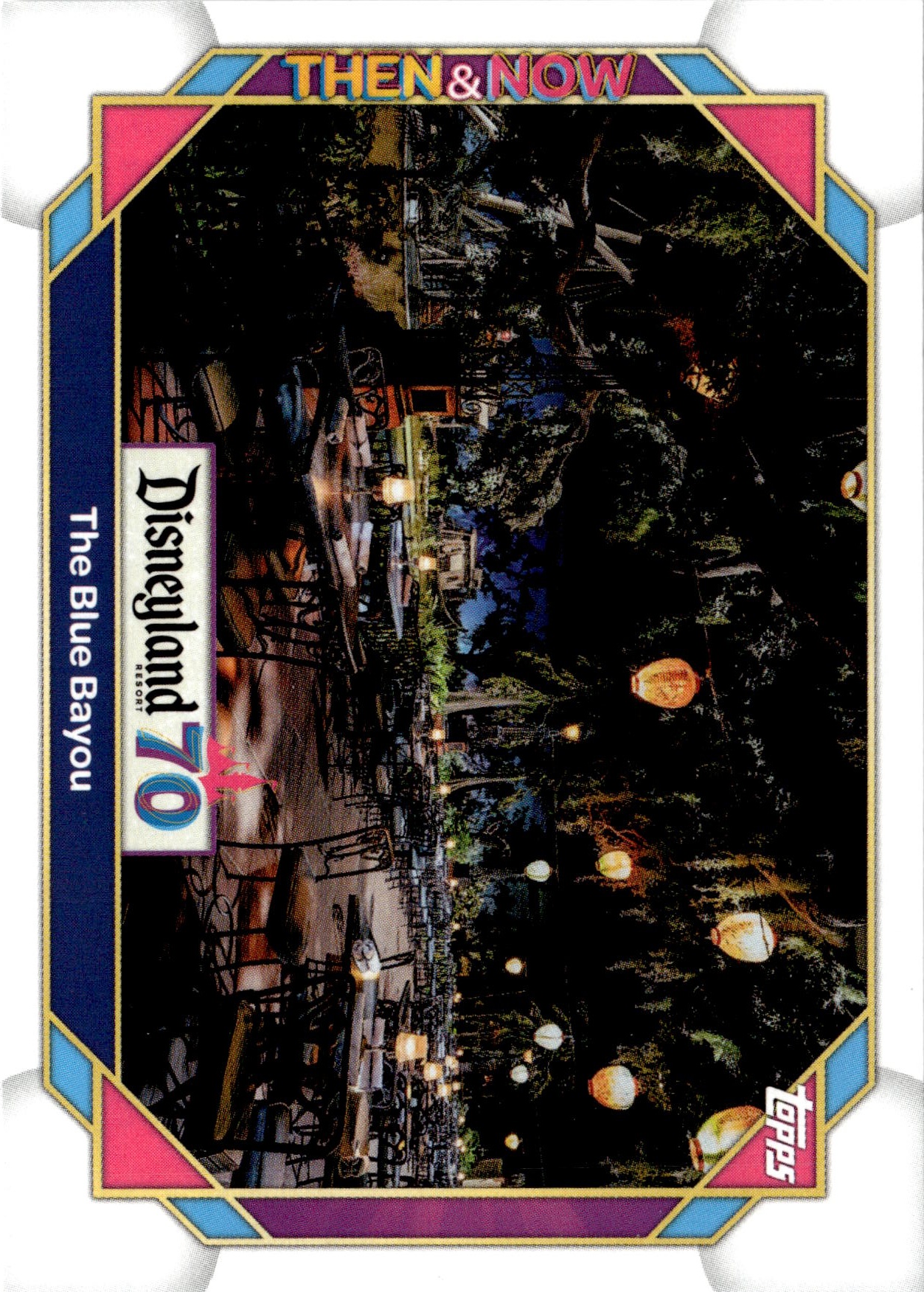 2025 Topps Disneyland 70th The Blue Bayou graded slab