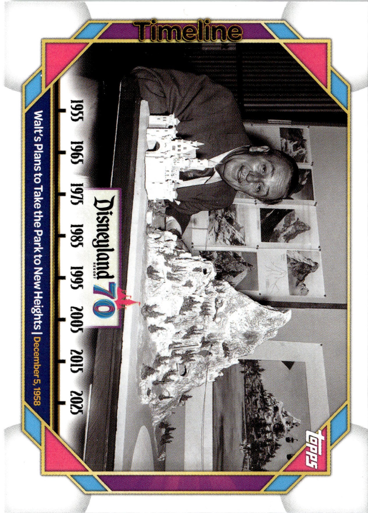 2025 Topps Disneyland 70th W.P.T.T.T.P.T.N.H. graded slab