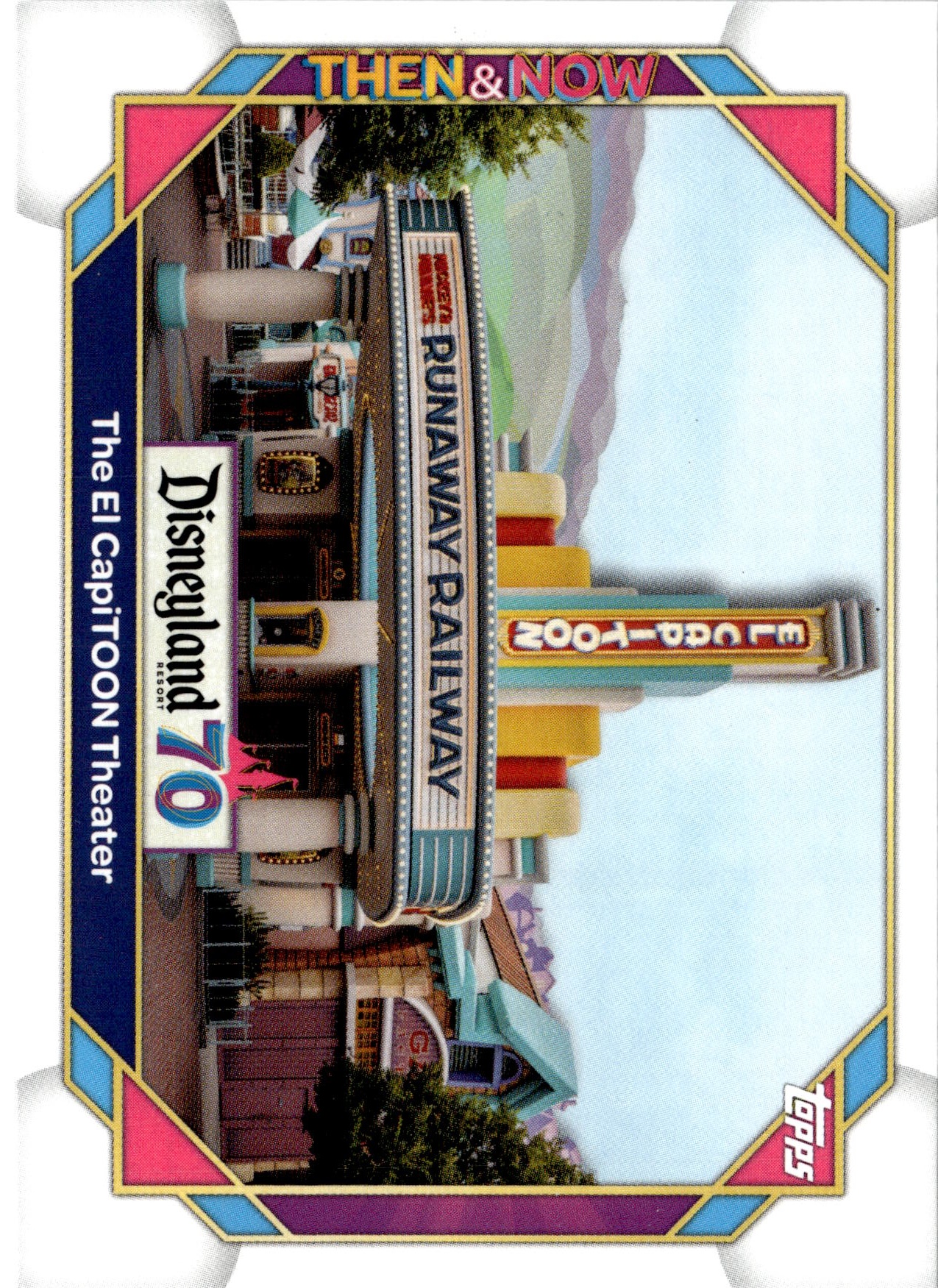 2025 Topps Disneyland 70th The El Capitoon Theater graded slab