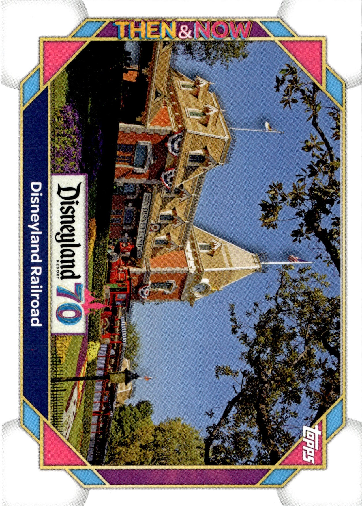 Disneyland Railroad graded slab