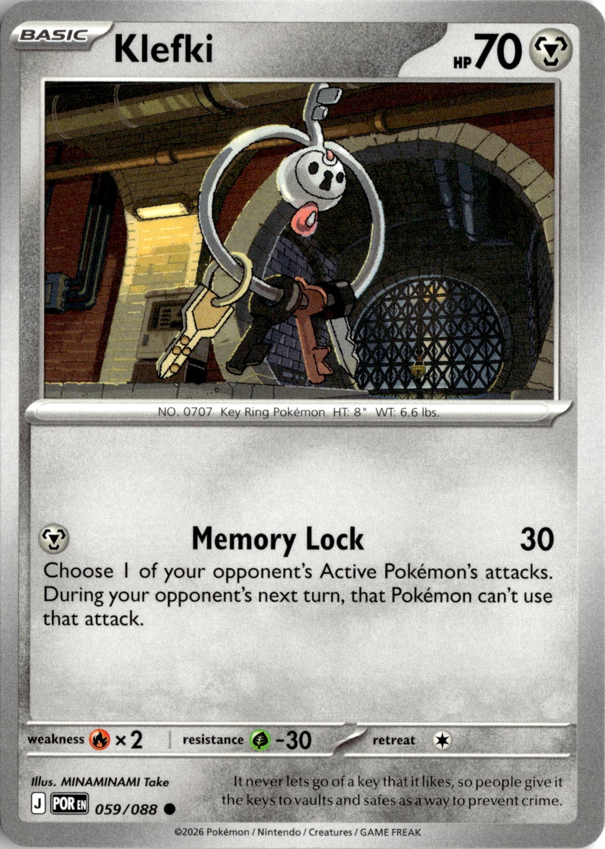 Klefki graded slab