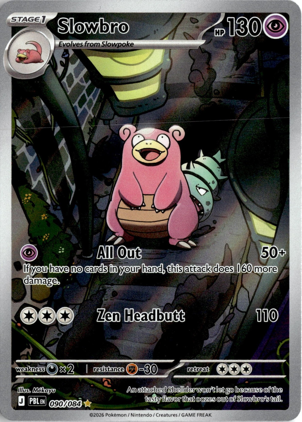 Slowbro graded slab
