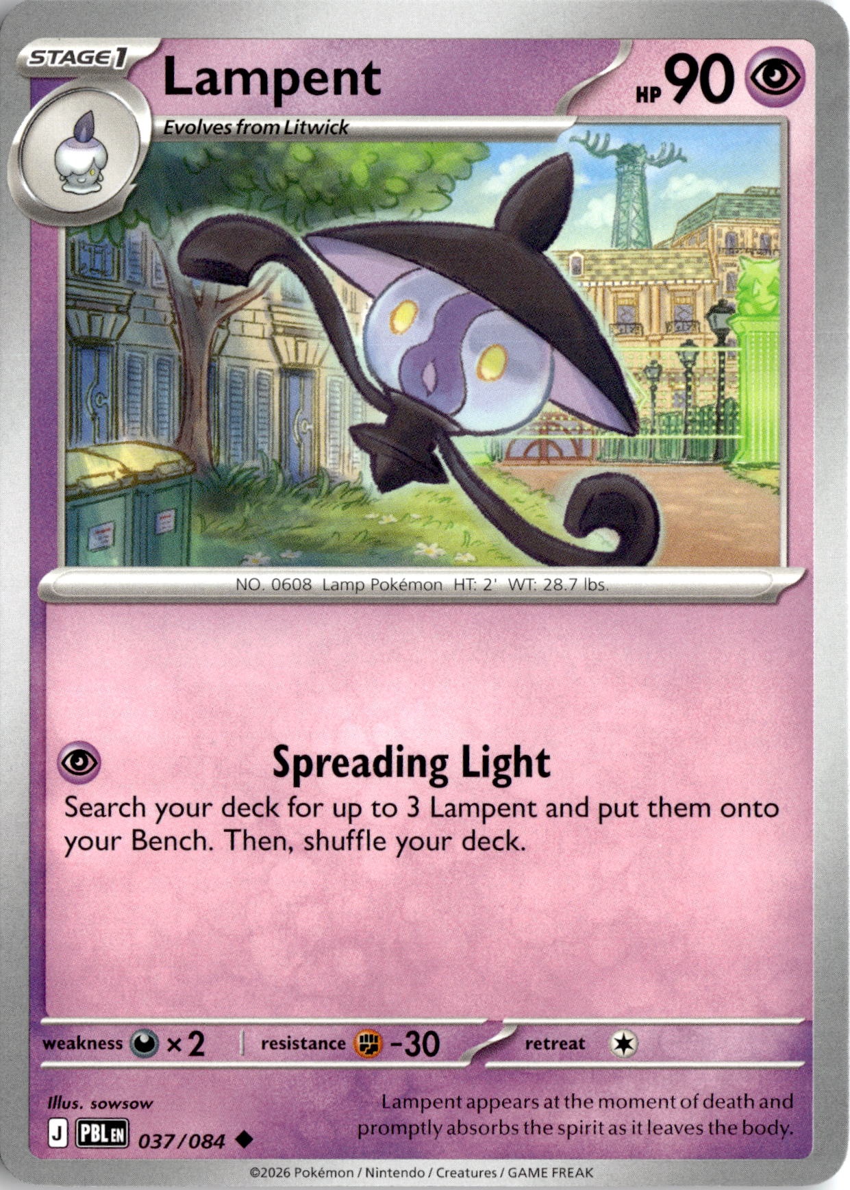 Lampent graded slab