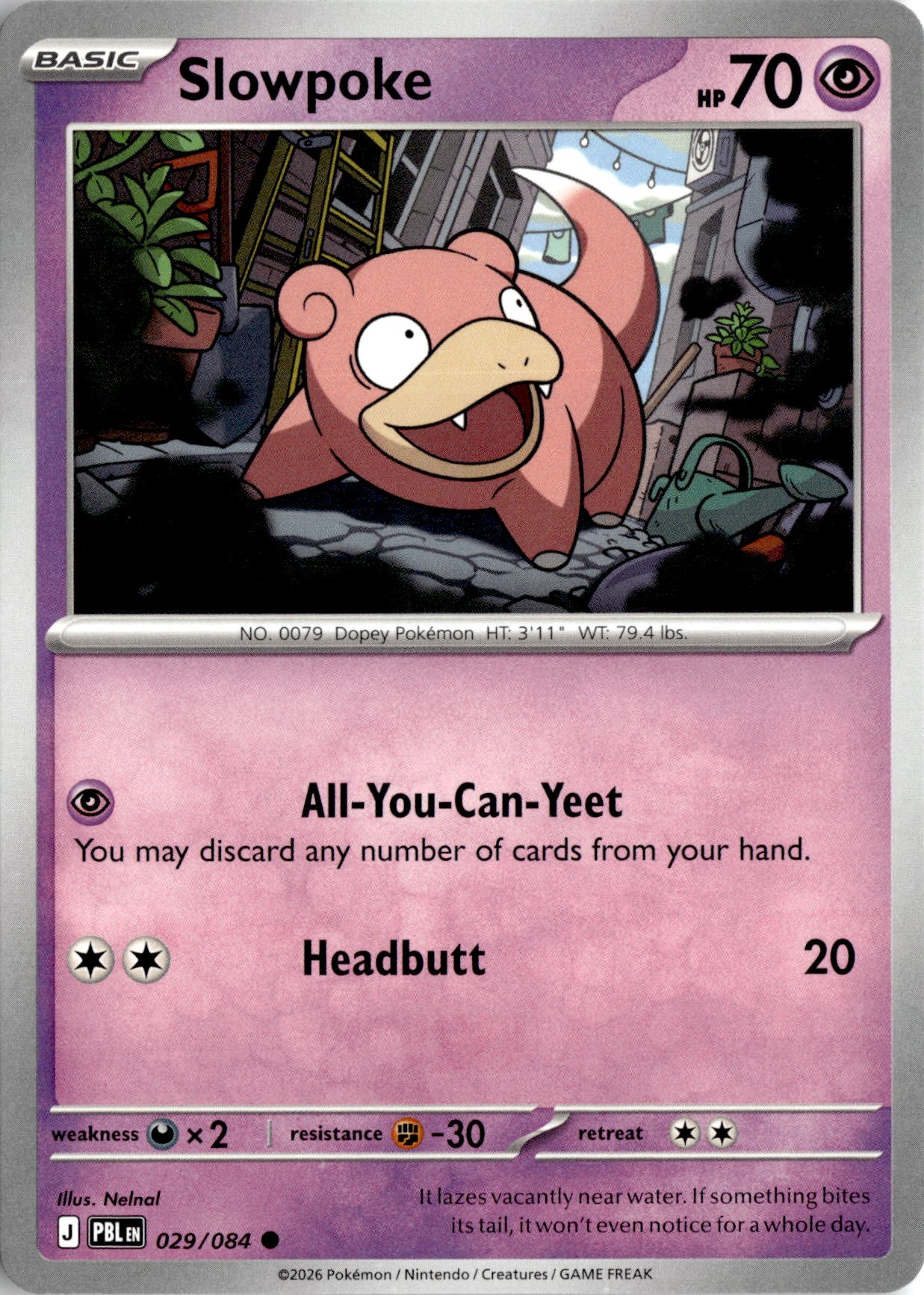Slowpoke graded slab