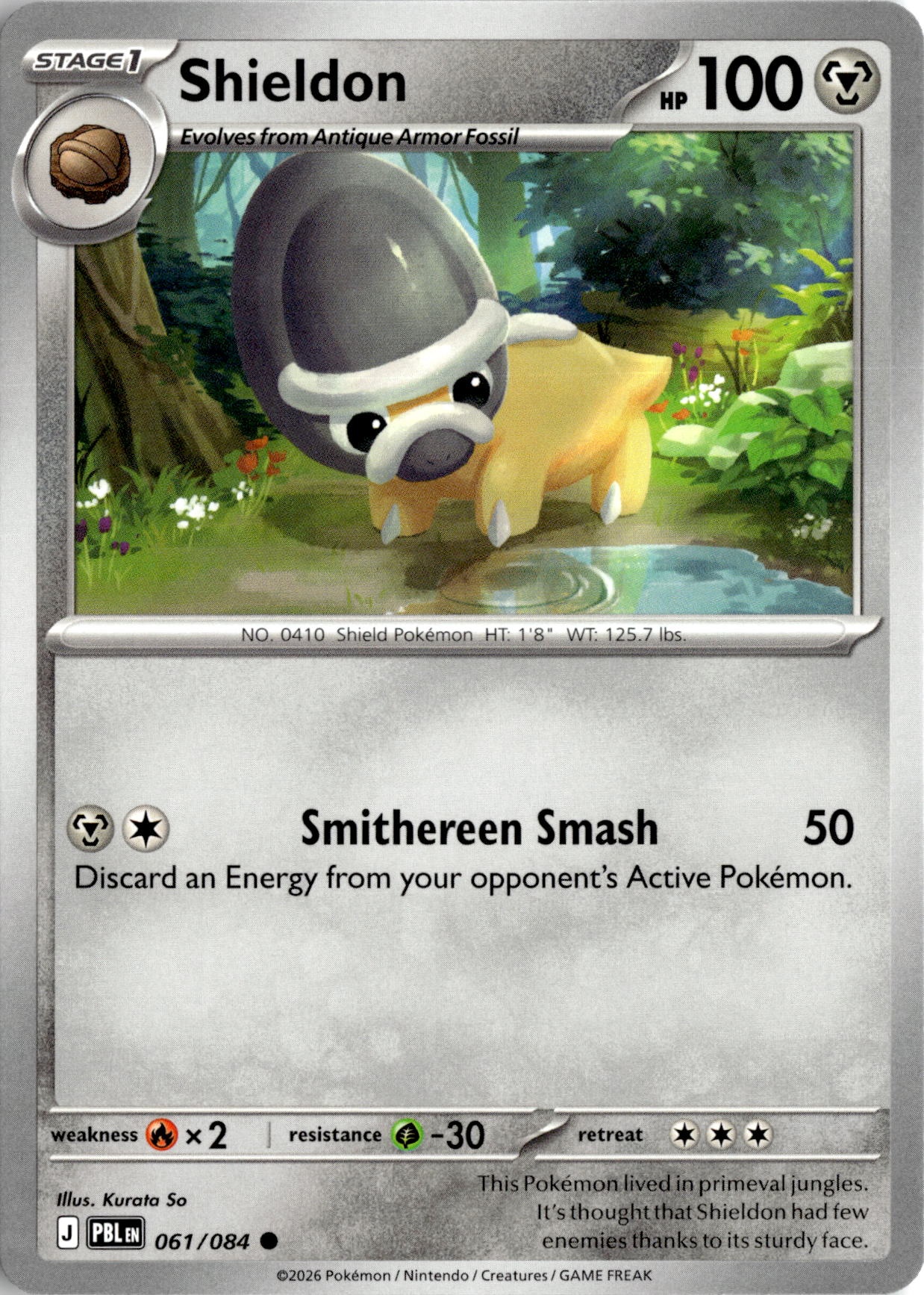 Shieldon graded slab