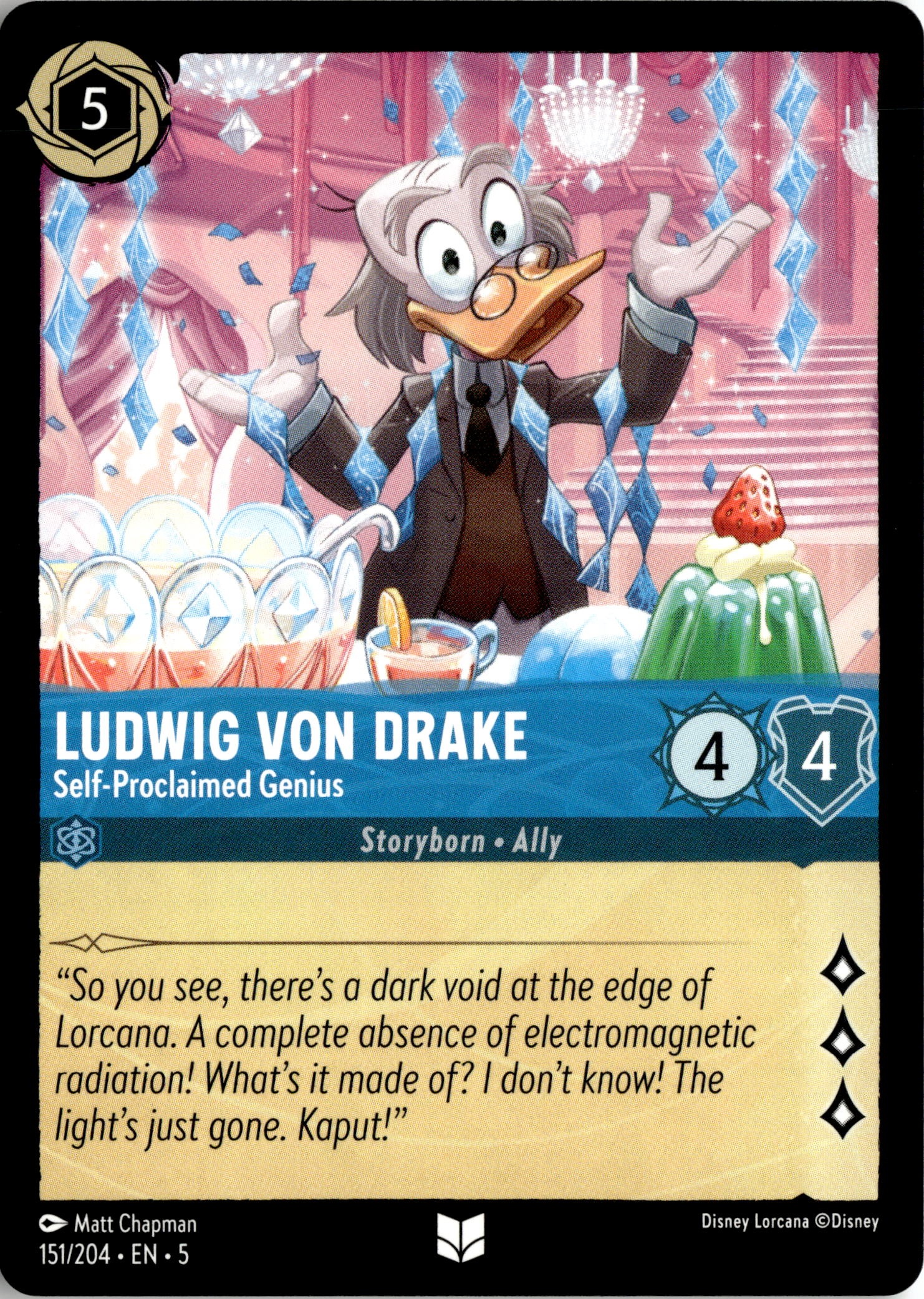 Ludwig Von Drake graded slab