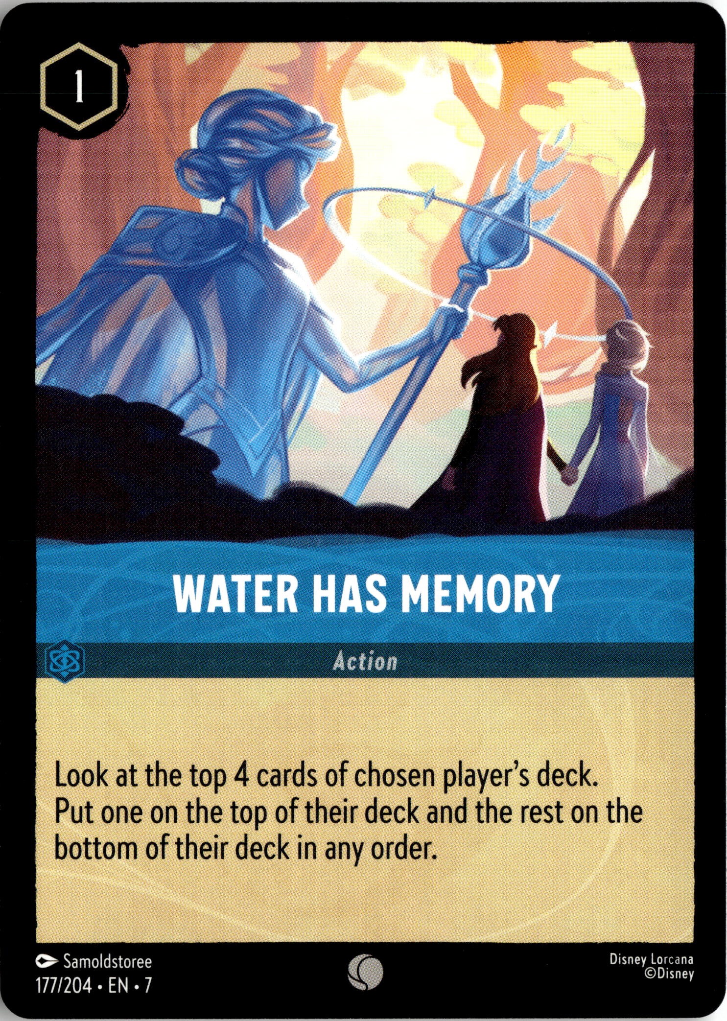 Water Has Memory graded slab