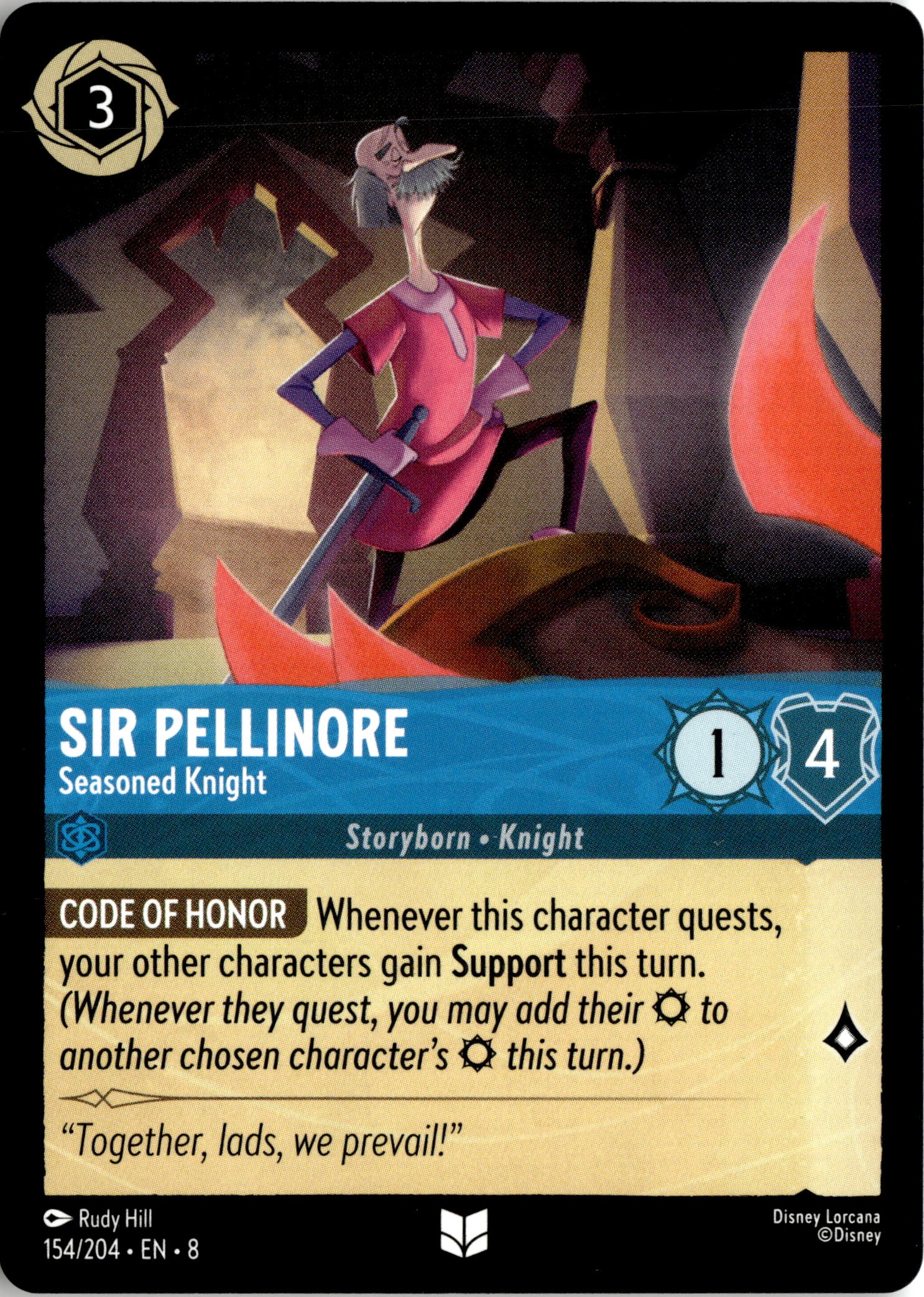 Sir Pellinore graded slab