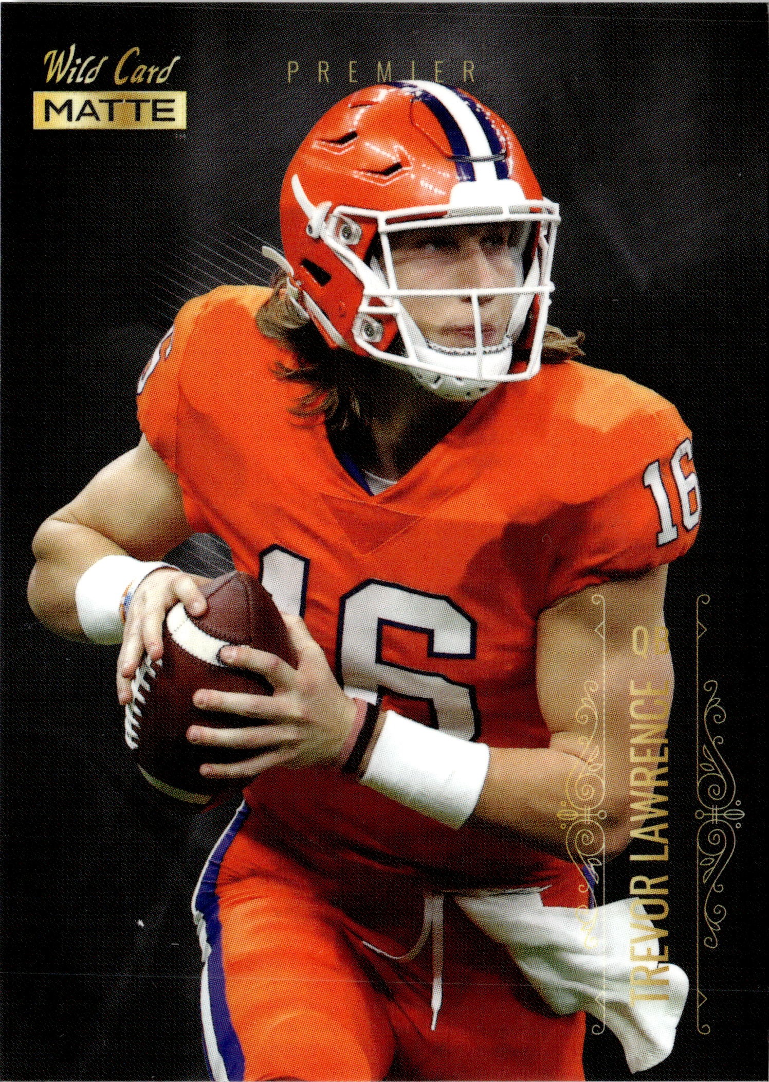 2021 Wild Card Matte Trevor Lawrence graded slab