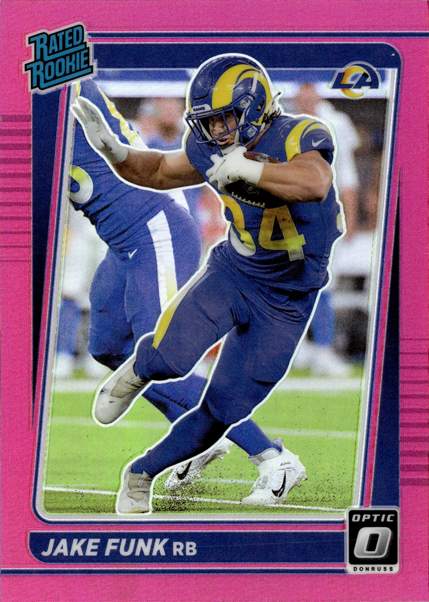 2021 Donruss Optic Jake Funk graded slab