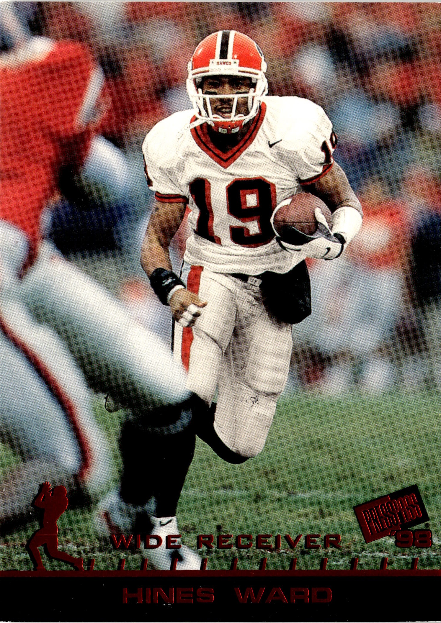 1998 Press Pass Hines Ward graded slab