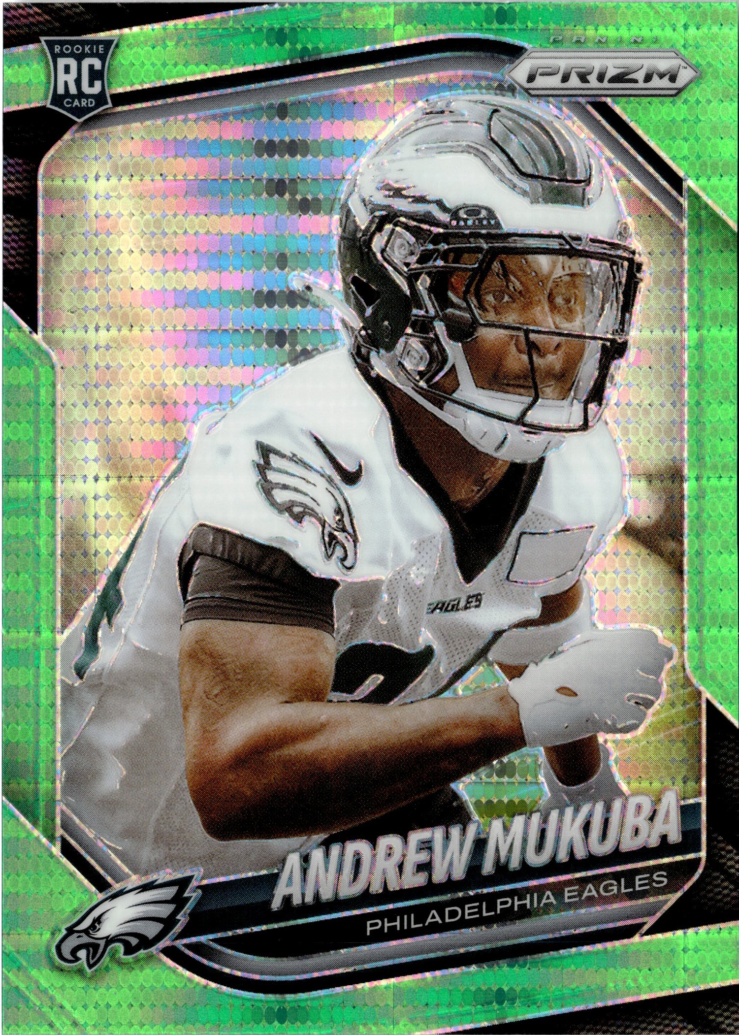 2025 Prizm Andrew Mukuba graded slab