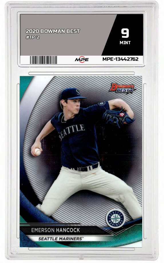 2020 BOWMAN BEST MINT — graded card auctioned from the MPE vault