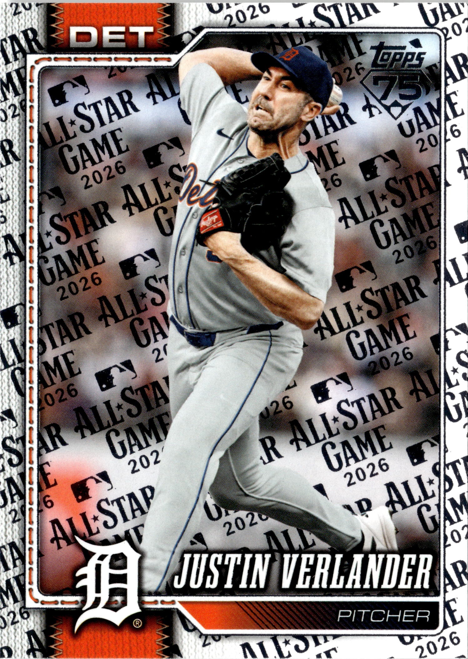 2026 Topps Justin Verlander graded slab