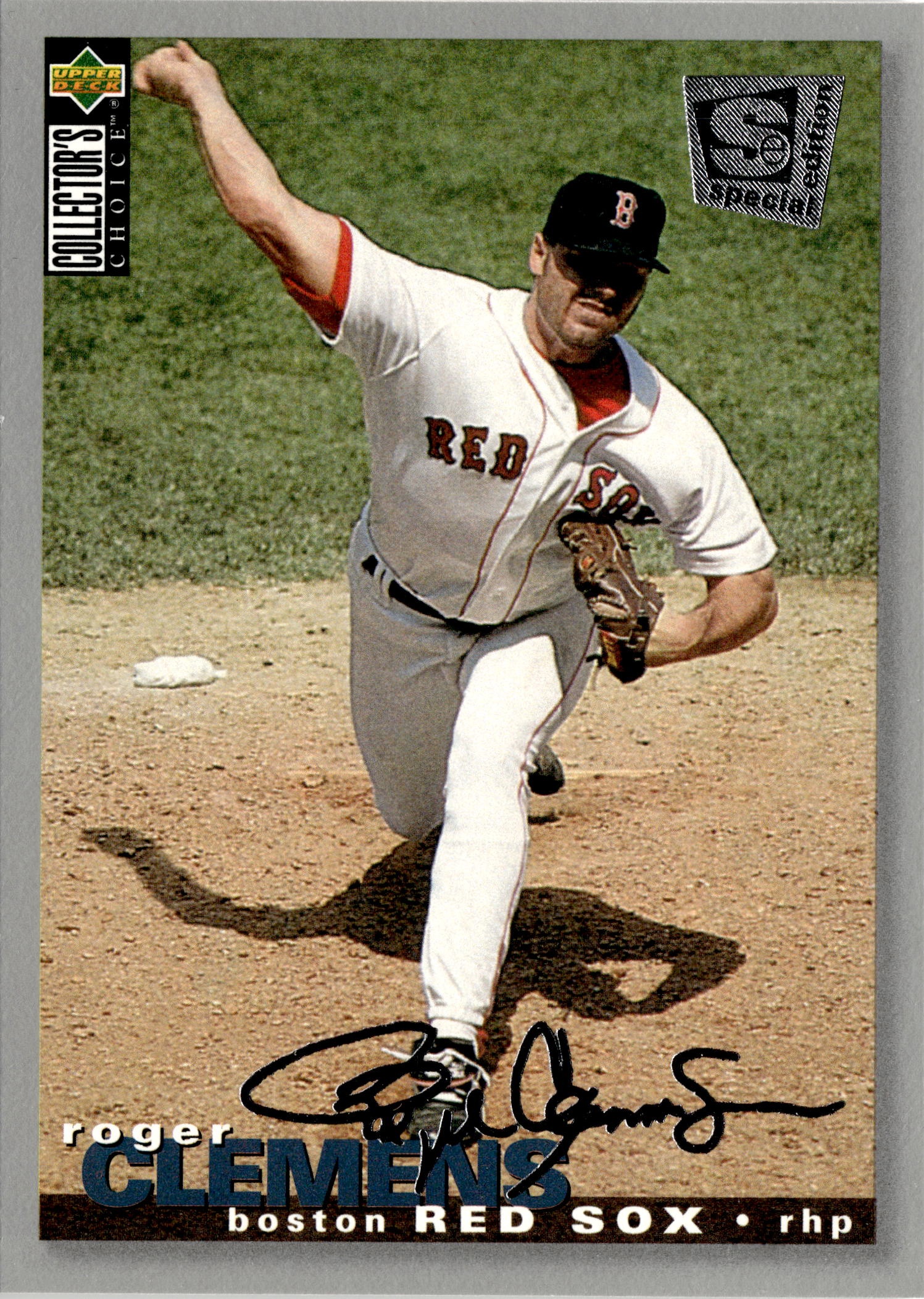 1995 Collector'S Choice Se Roger Clemens graded slab