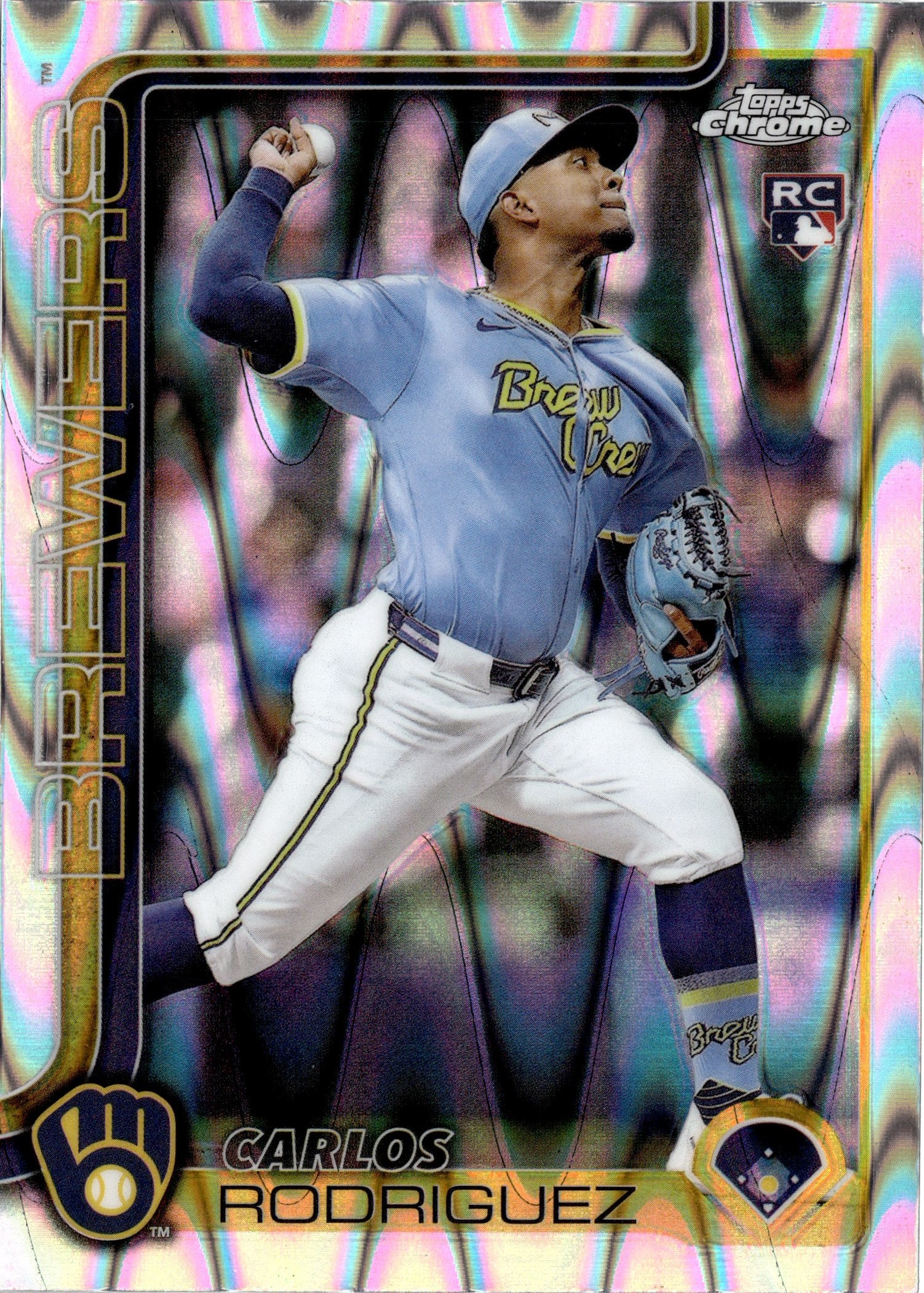 2025 Topps Chrome Carlos Rodriguez graded slab