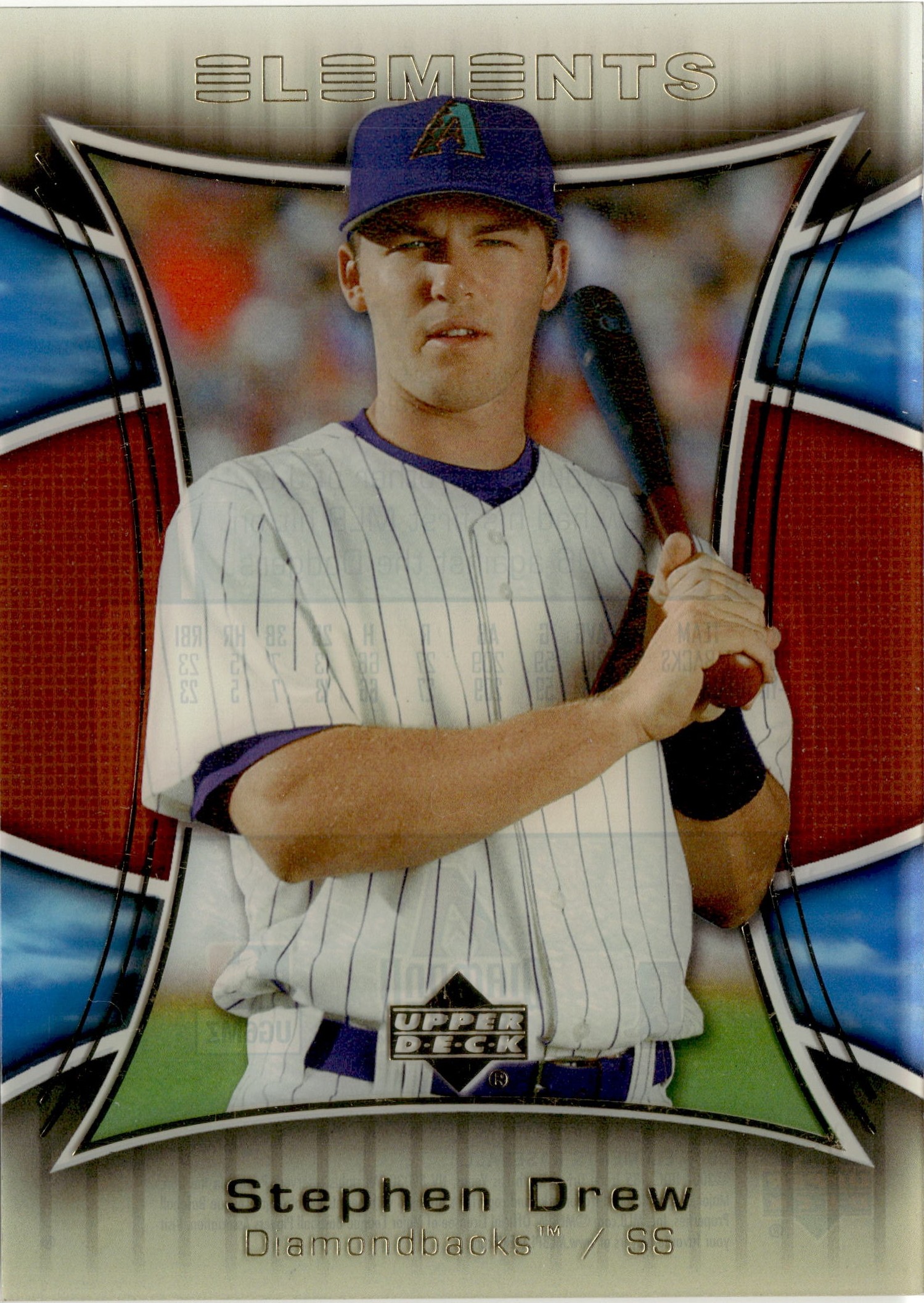 2007 Elements Stephen Drew graded slab