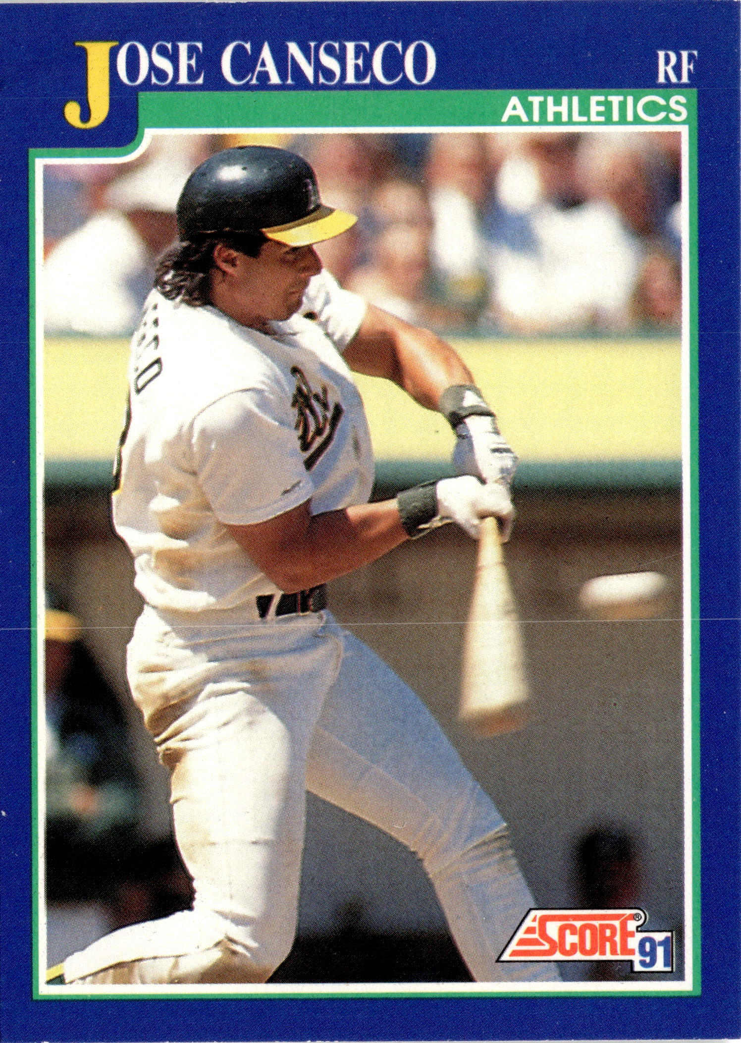 1991 Score Jose Canseco graded slab