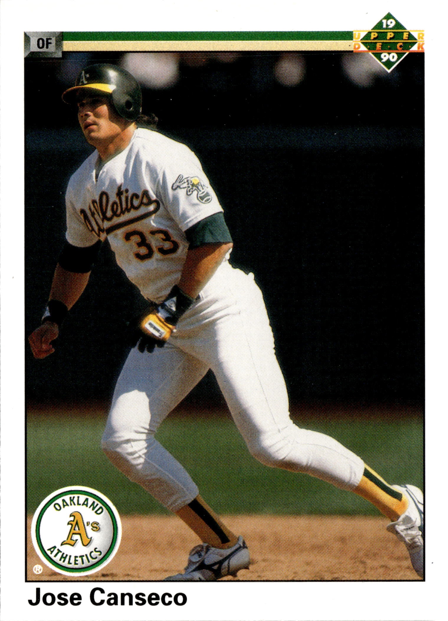 1990 Upper Deck Jose Canseco graded slab