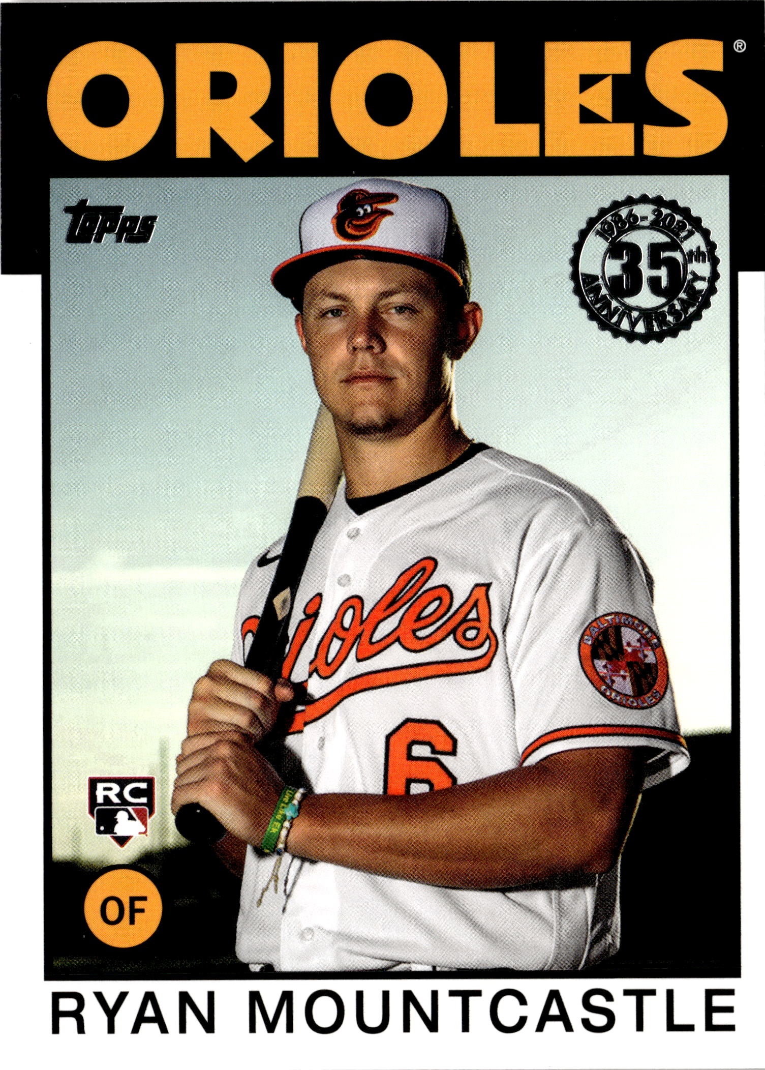 2021 Topps Ryan Mountcastle graded slab