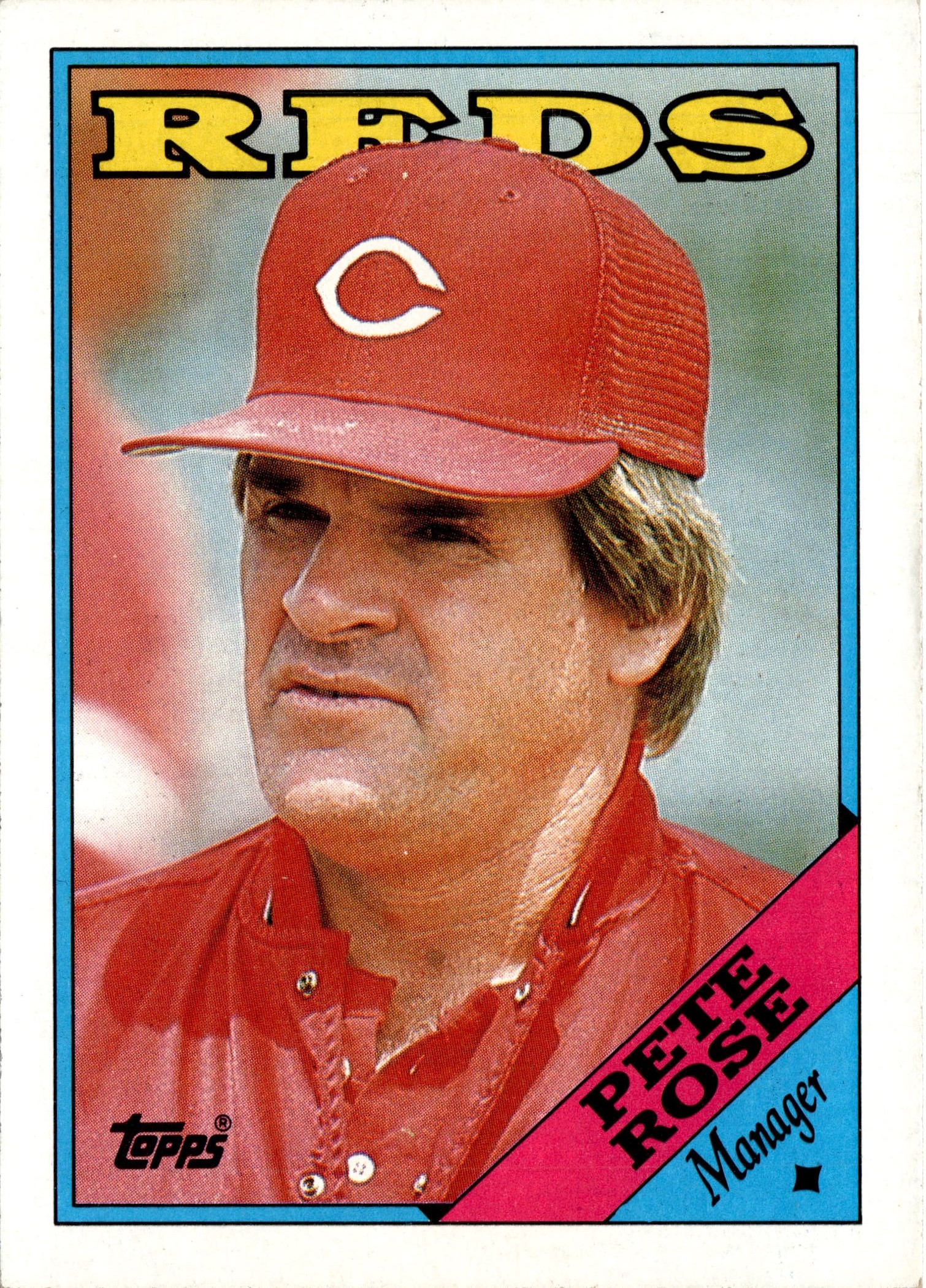 1988 Topps Pete Rose graded slab