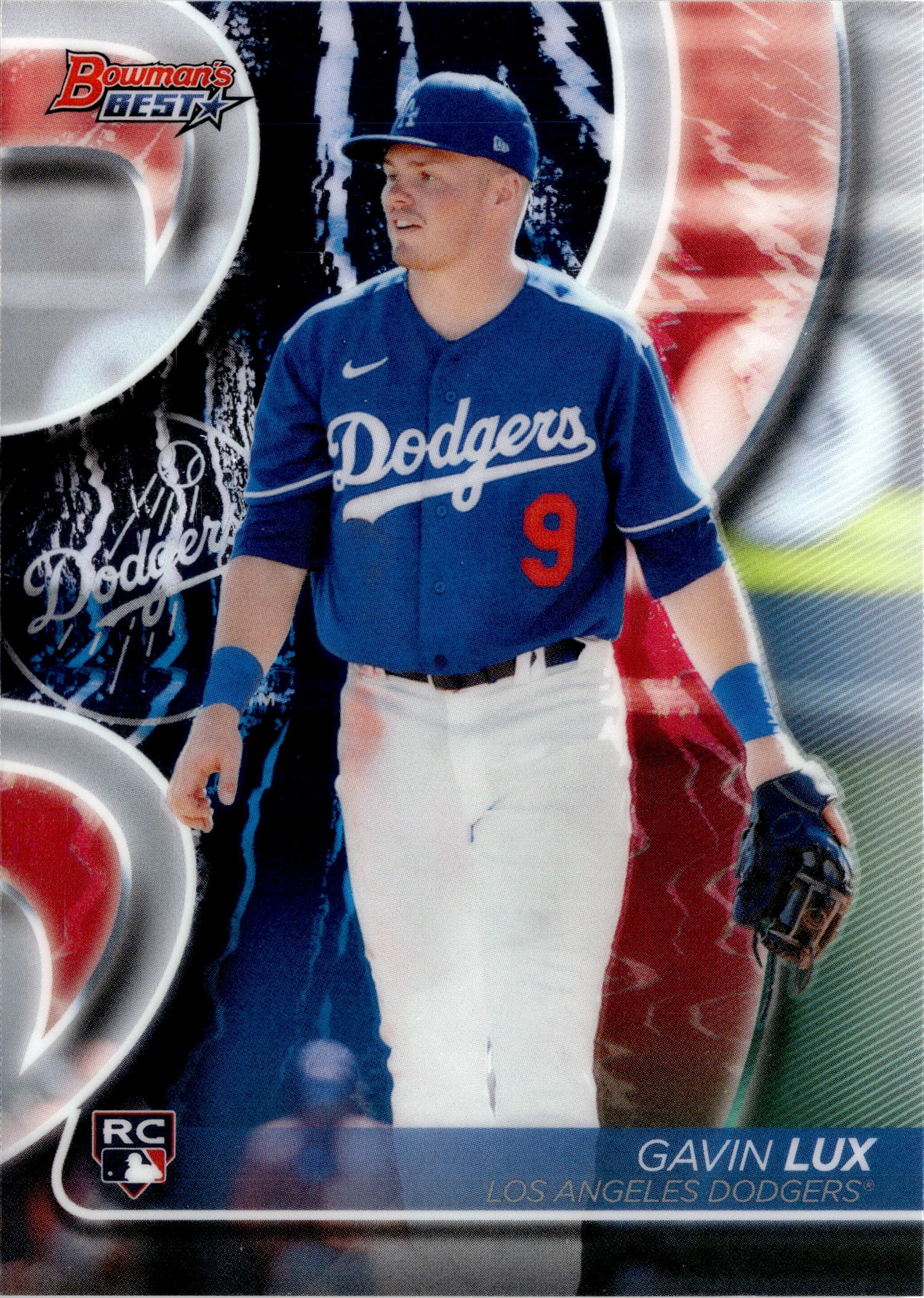2020 Bowman Best Gavin Lux graded slab