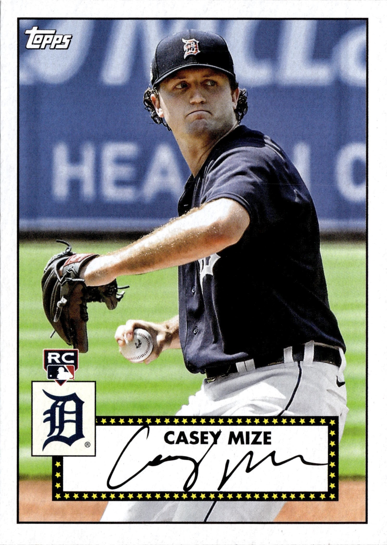 2021 Topps Casey Mize graded slab