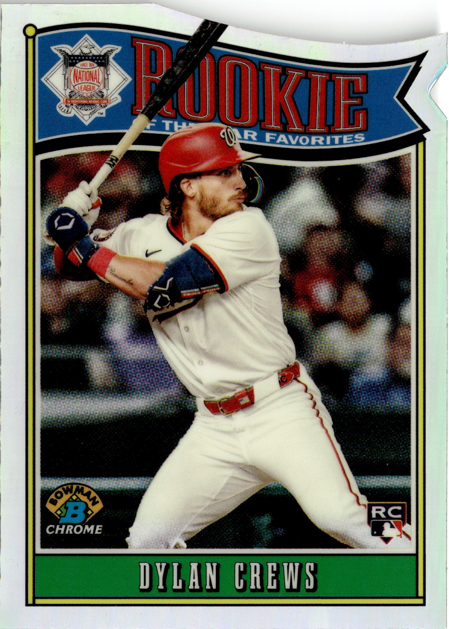 2025 Bowman Chrome Dylan Crews graded slab