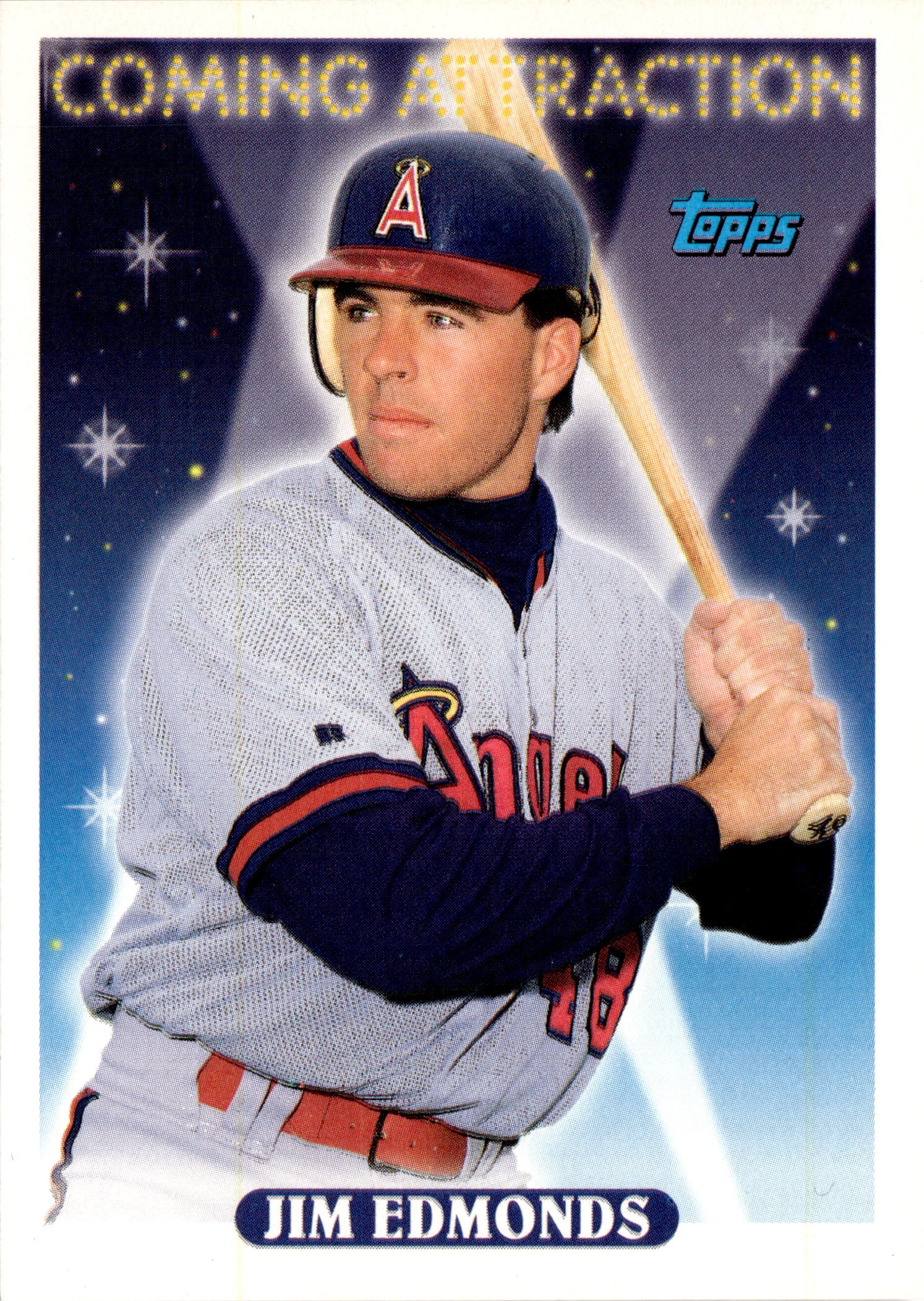 1993 Topps Jim Edmonds graded slab