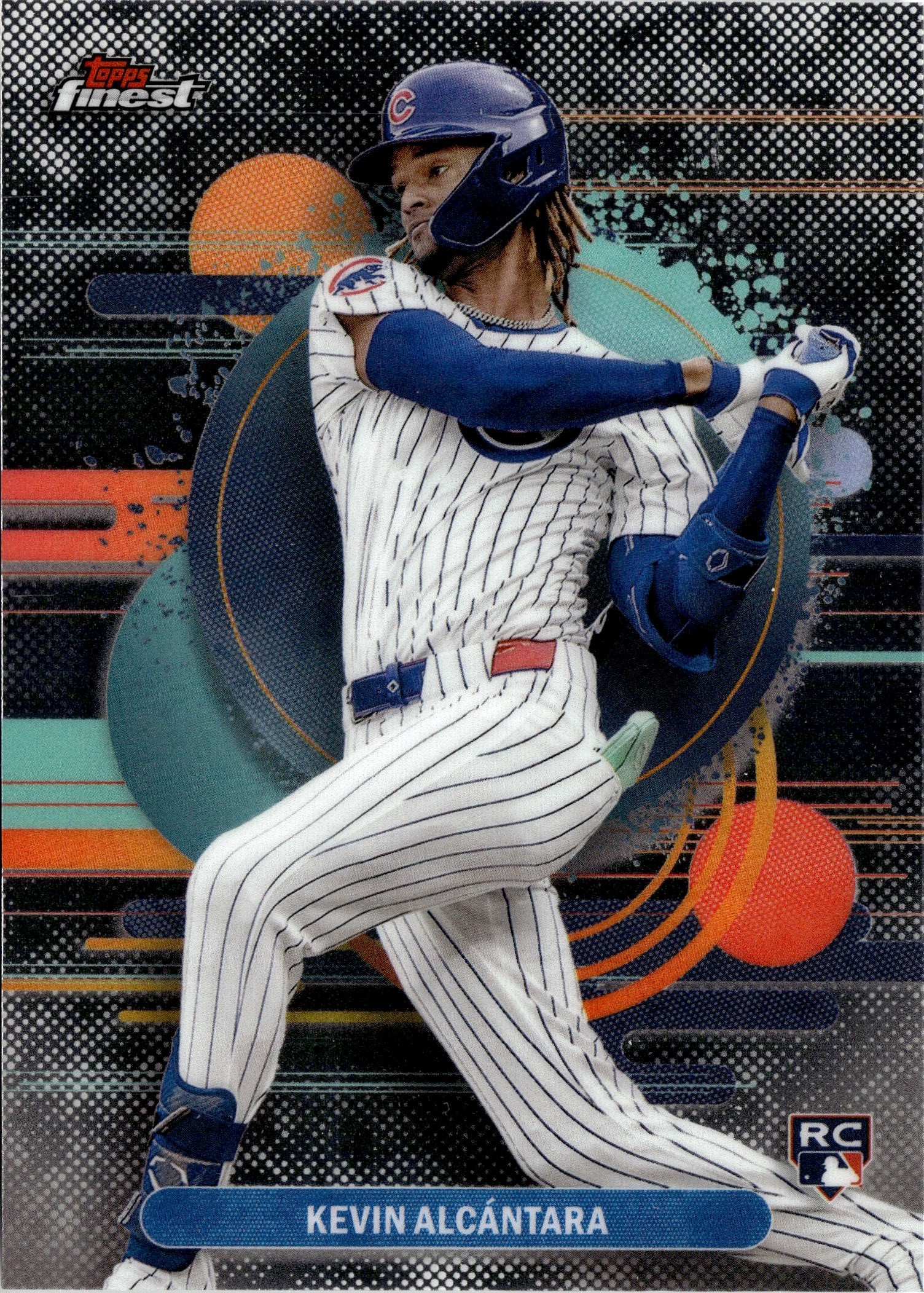 2025 Topps Finest Kevin Alcántara graded slab