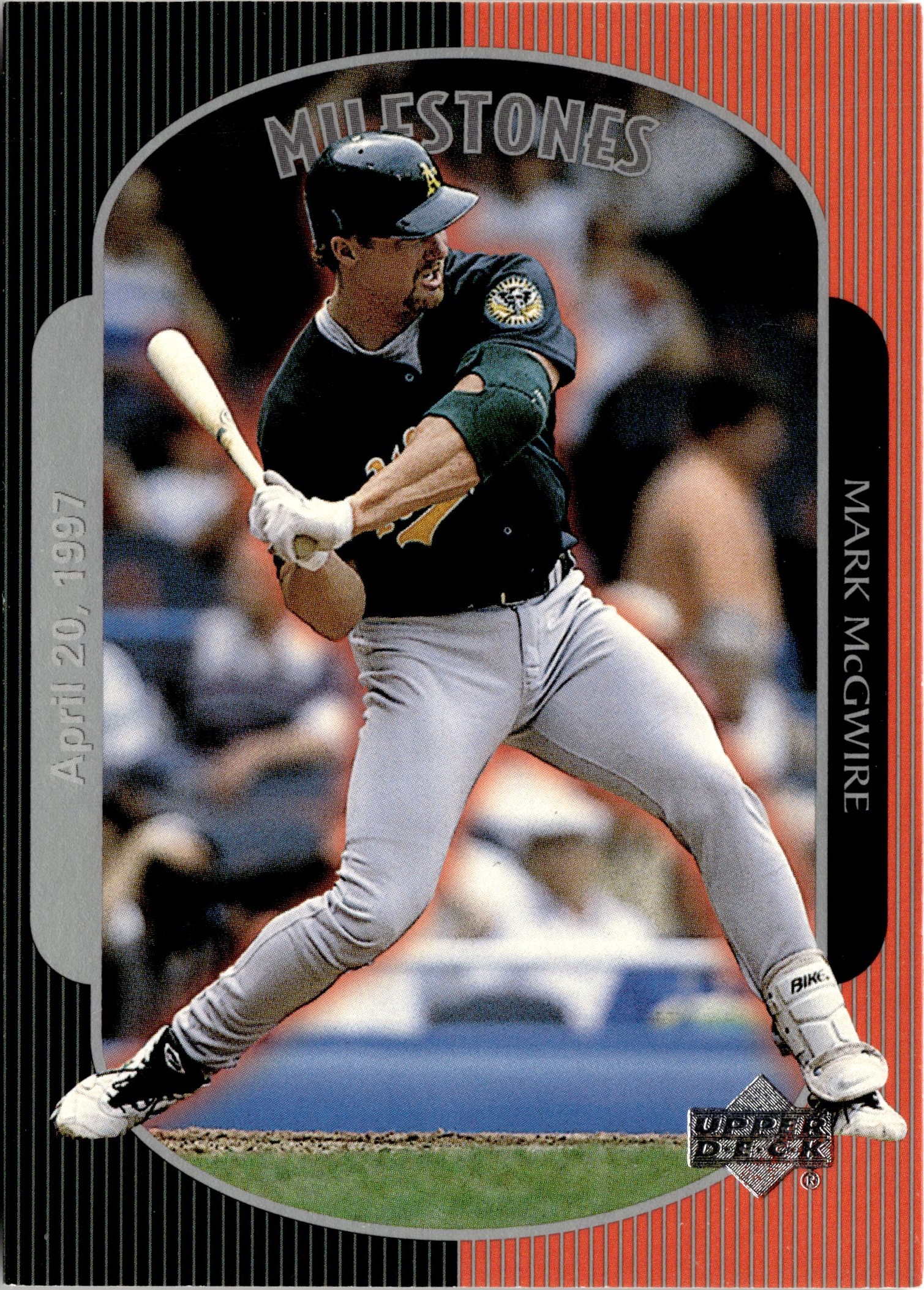 1999 Upper Deck Mark McGwire graded slab