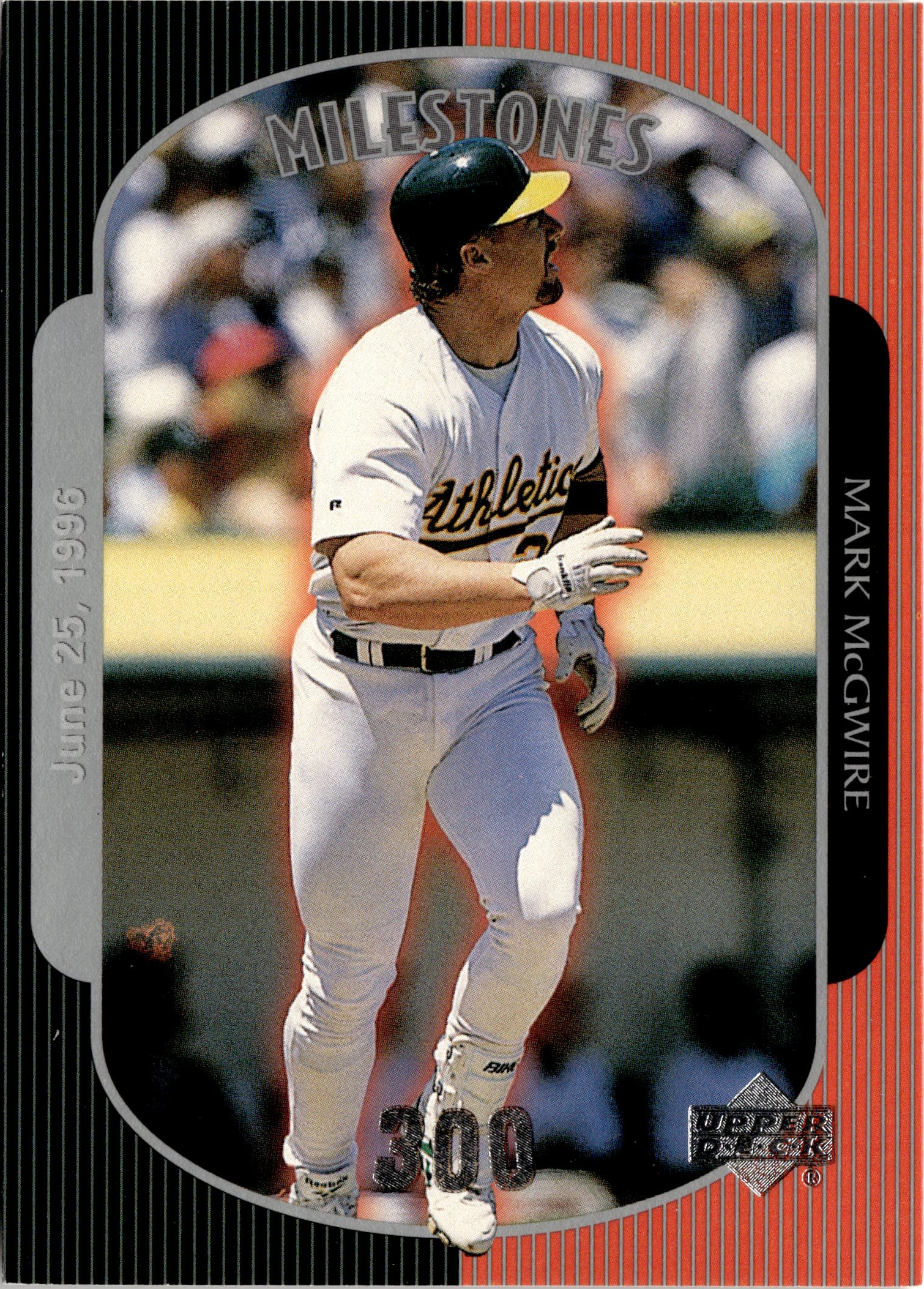 1999 Upper Deck 500 Home Run Milestones Mark McGwire graded slab