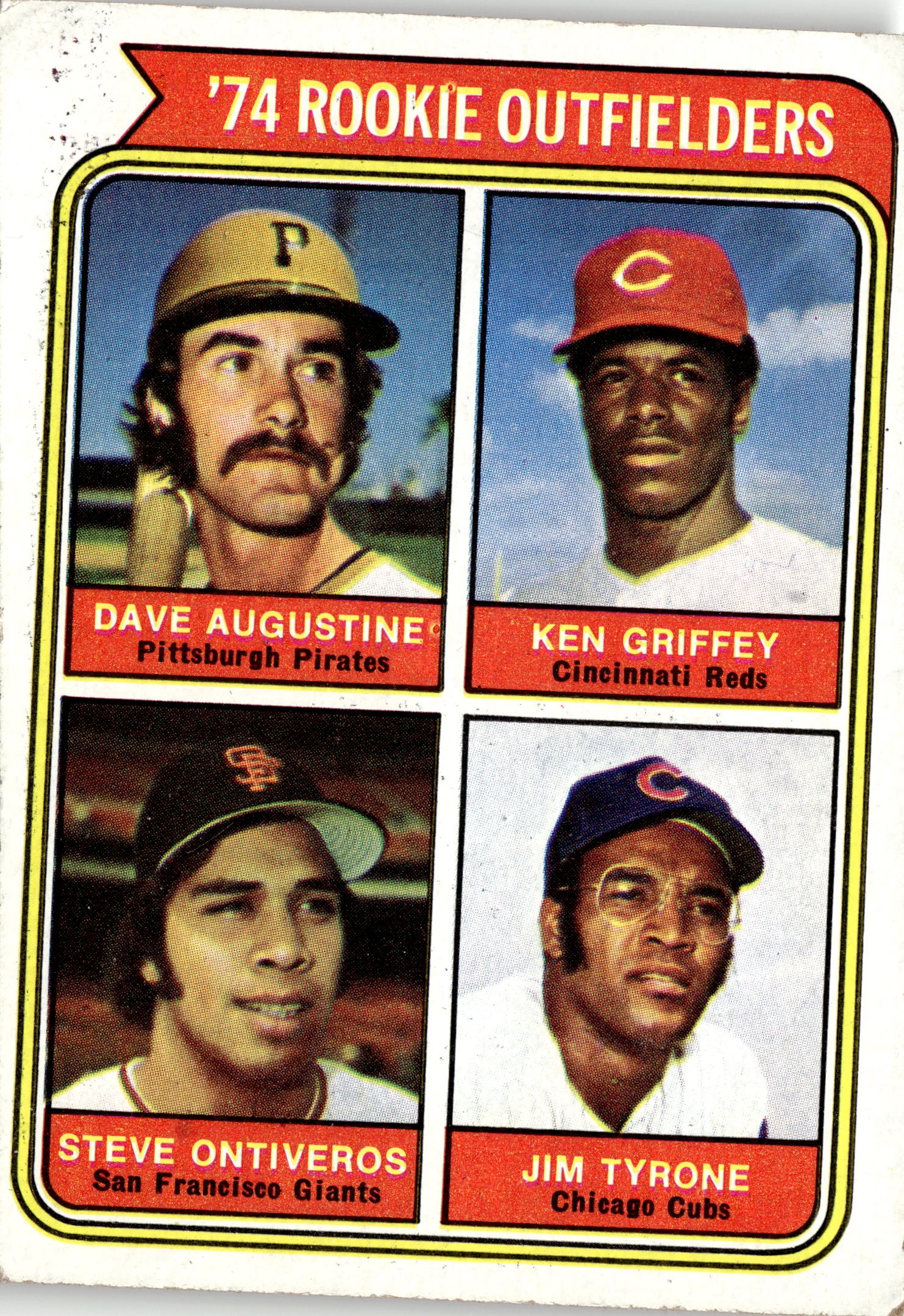 Augustine / Griffey / Ontiveros / Tyrone graded slab