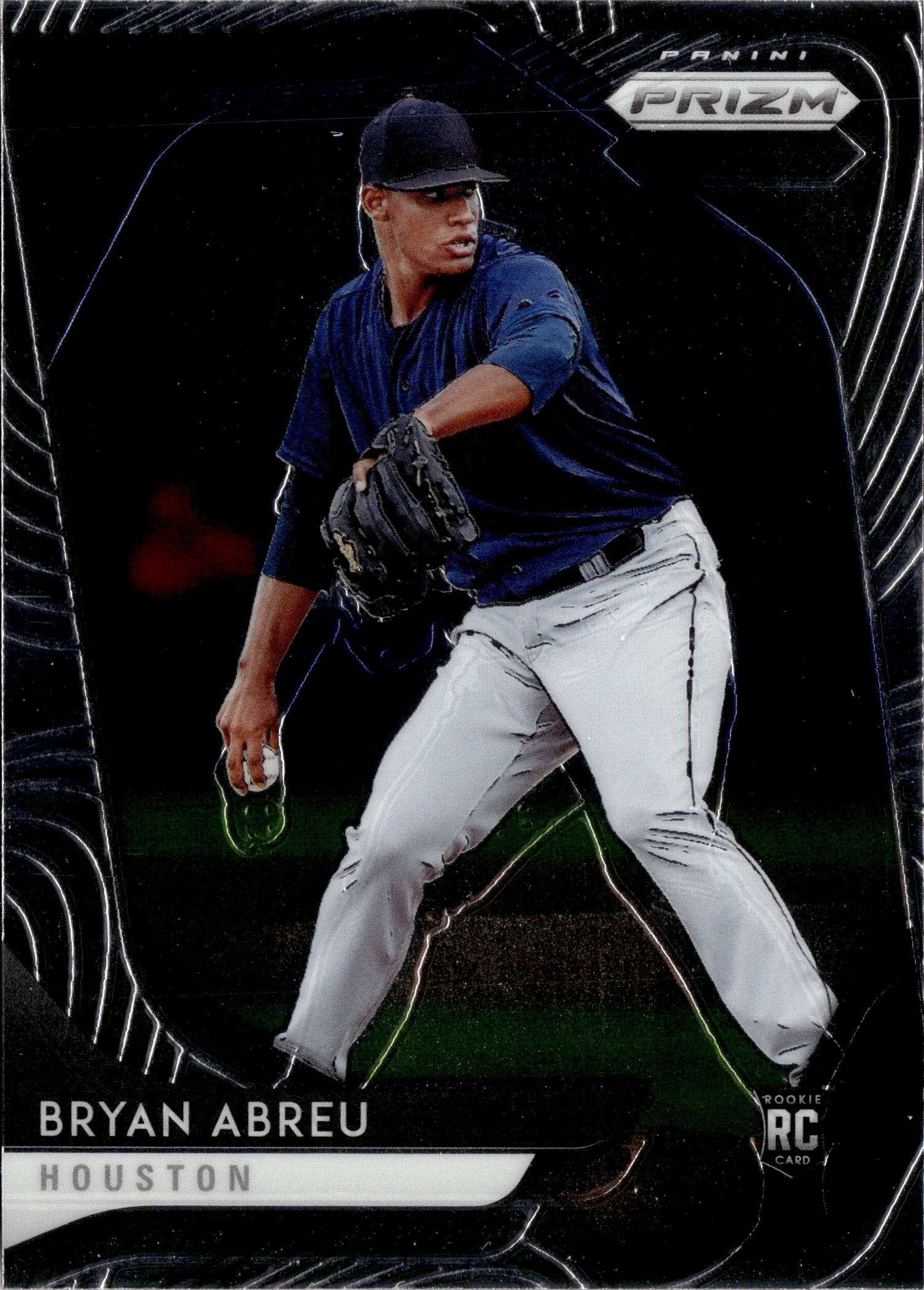 2020 Prizm Bryan Abreu graded slab