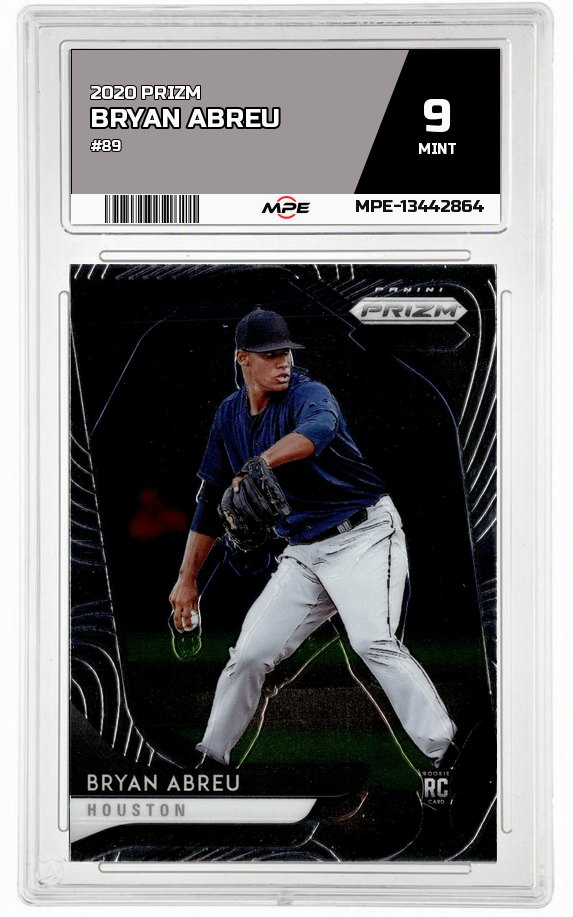 2020 PRIZM #89 BRYAN ABREU MPE 9 MINT — graded card auctioned from the MPE vault