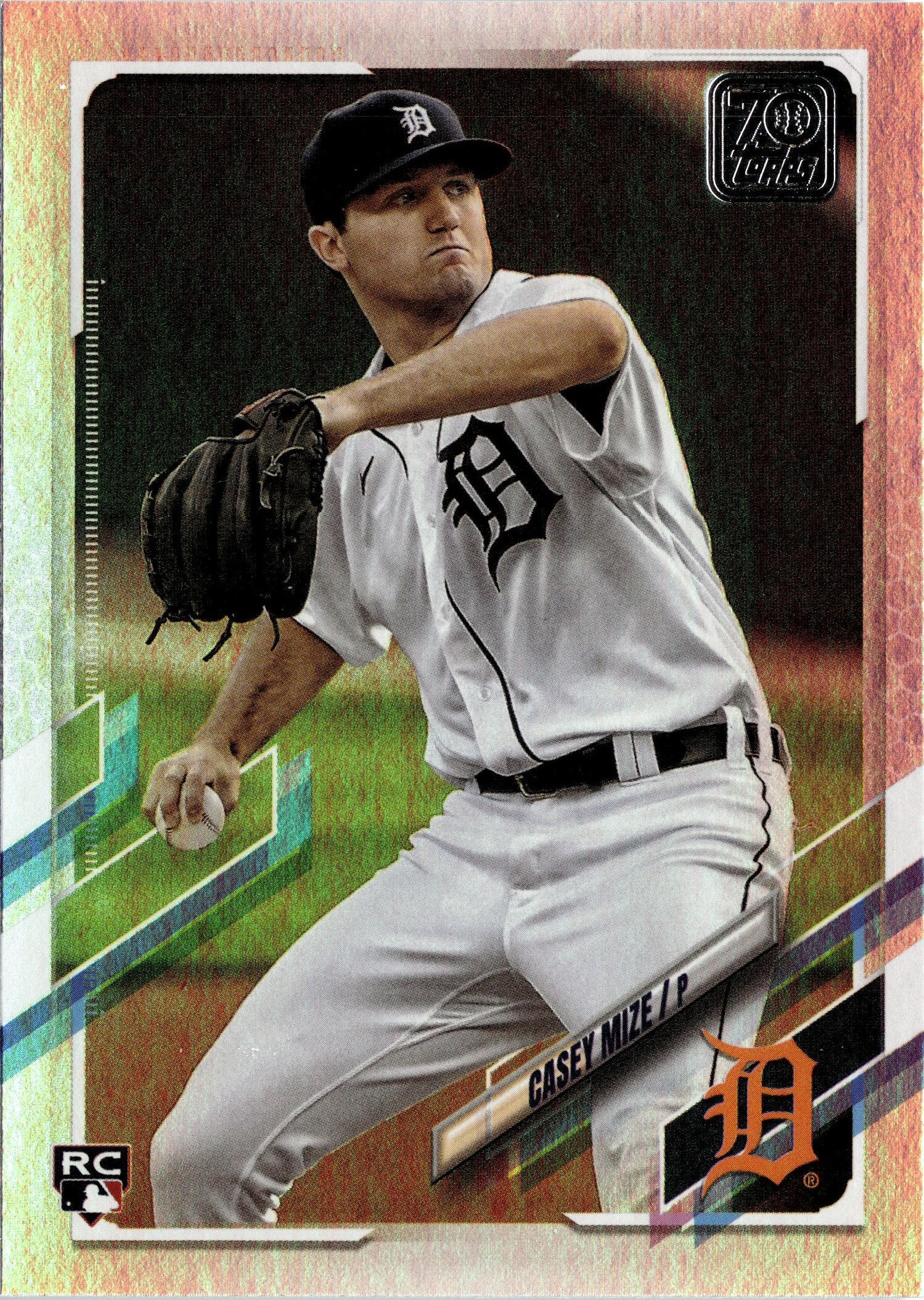2021 Topps Casey Mize graded slab