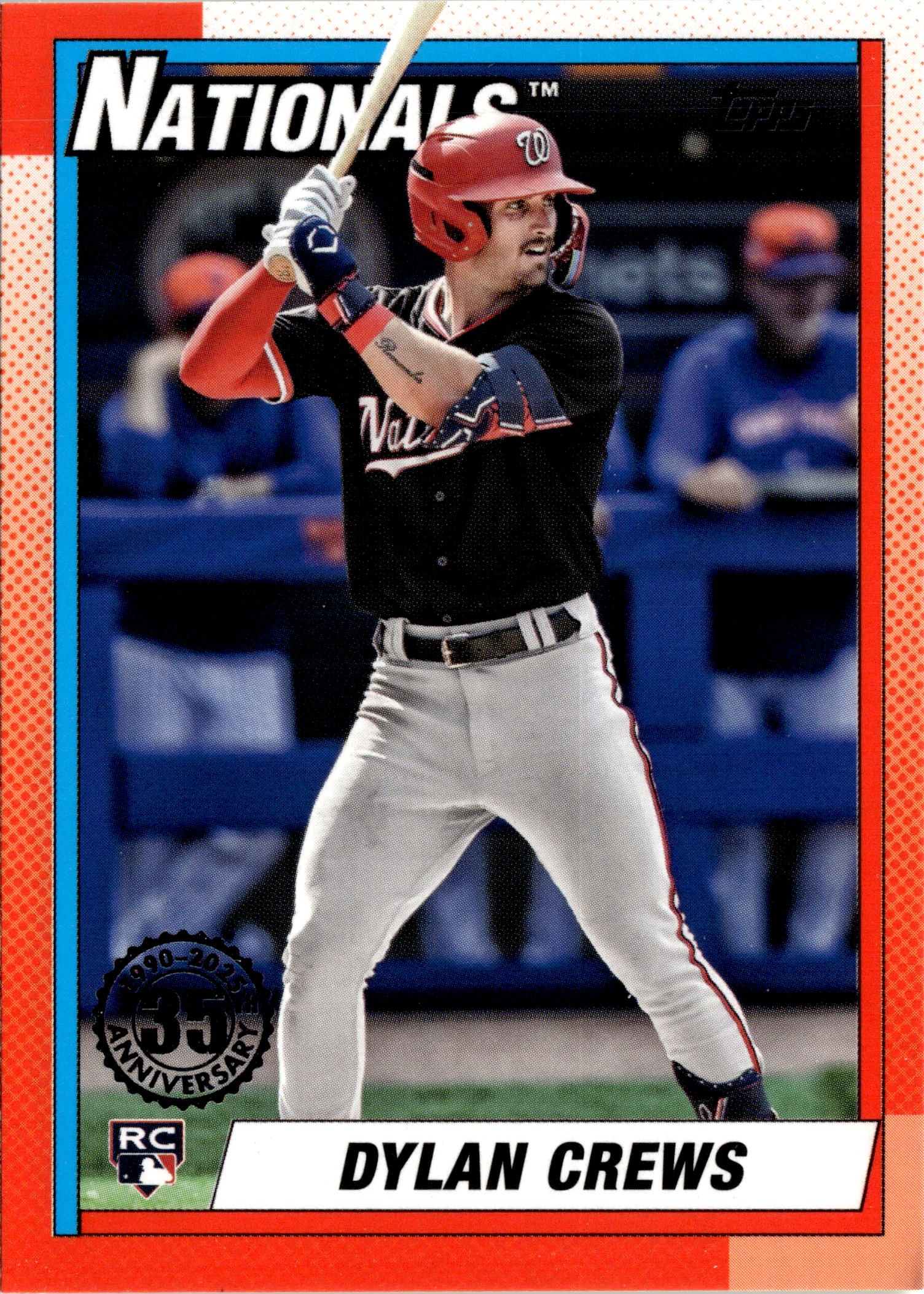2025 Topps Dylan Crews graded slab