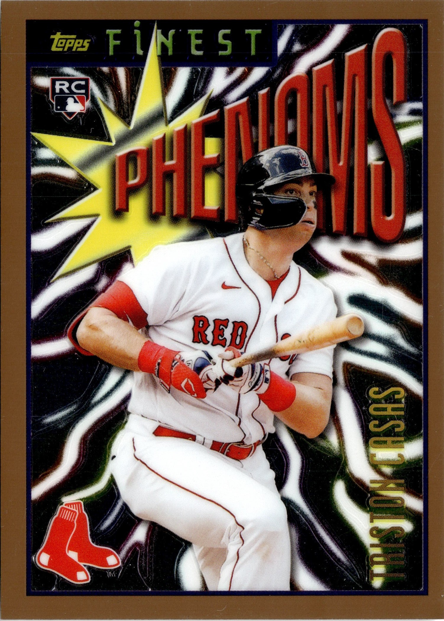 2023 Finest Flashbacks Triston Casas graded slab