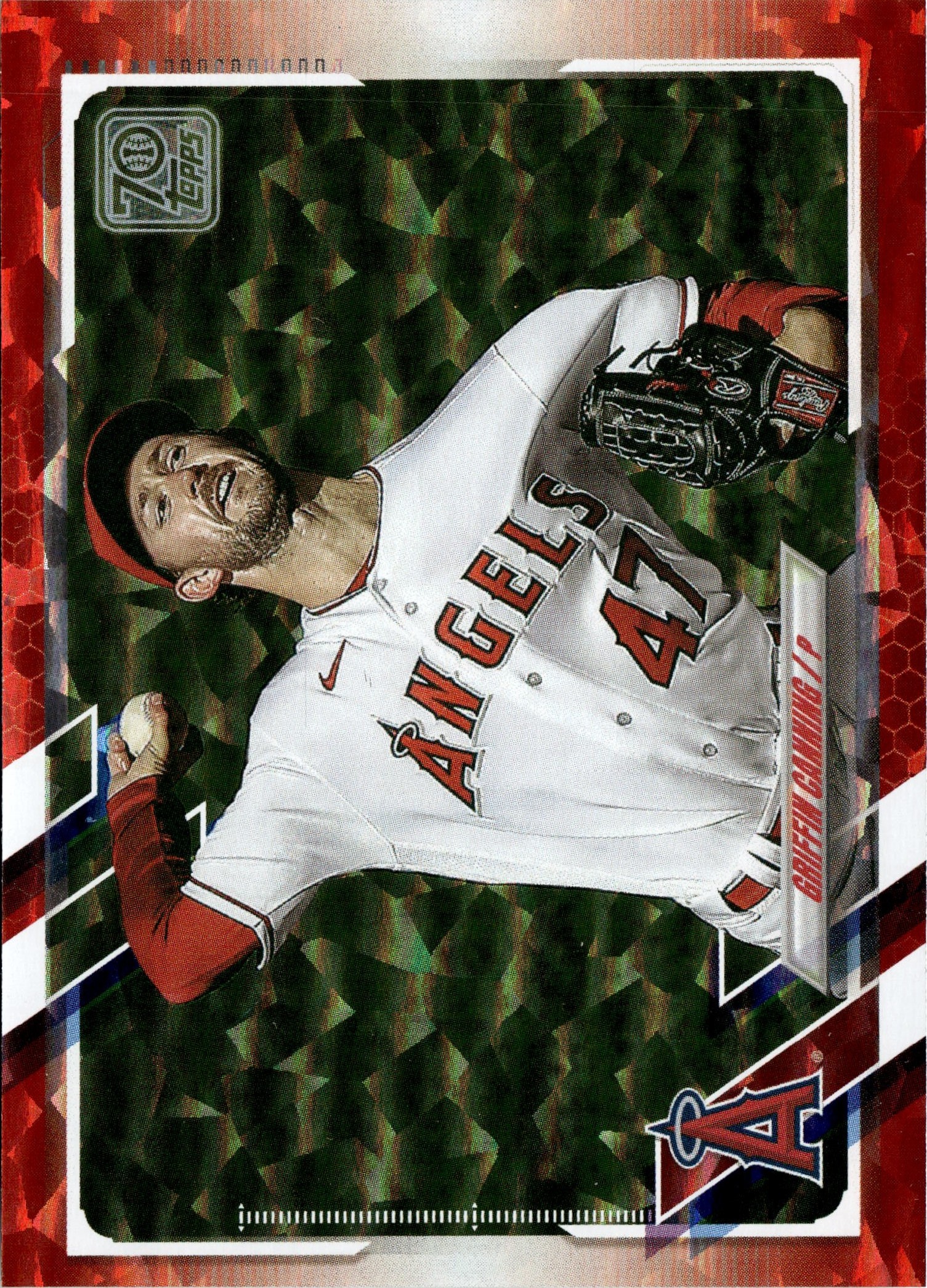 2021 Topps Griffin Canning graded slab