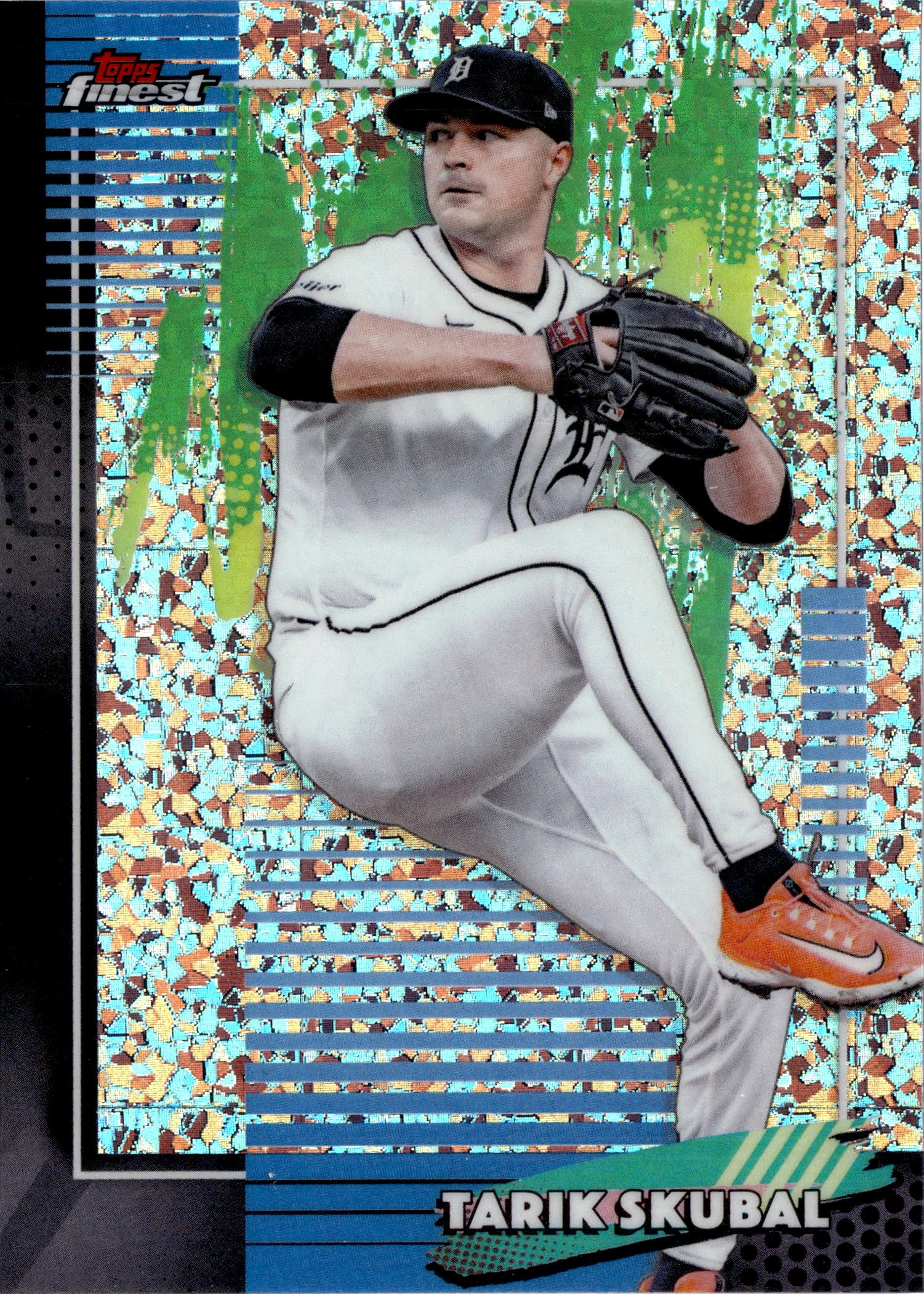 2026 Topps Finest Tarik Skubal graded slab